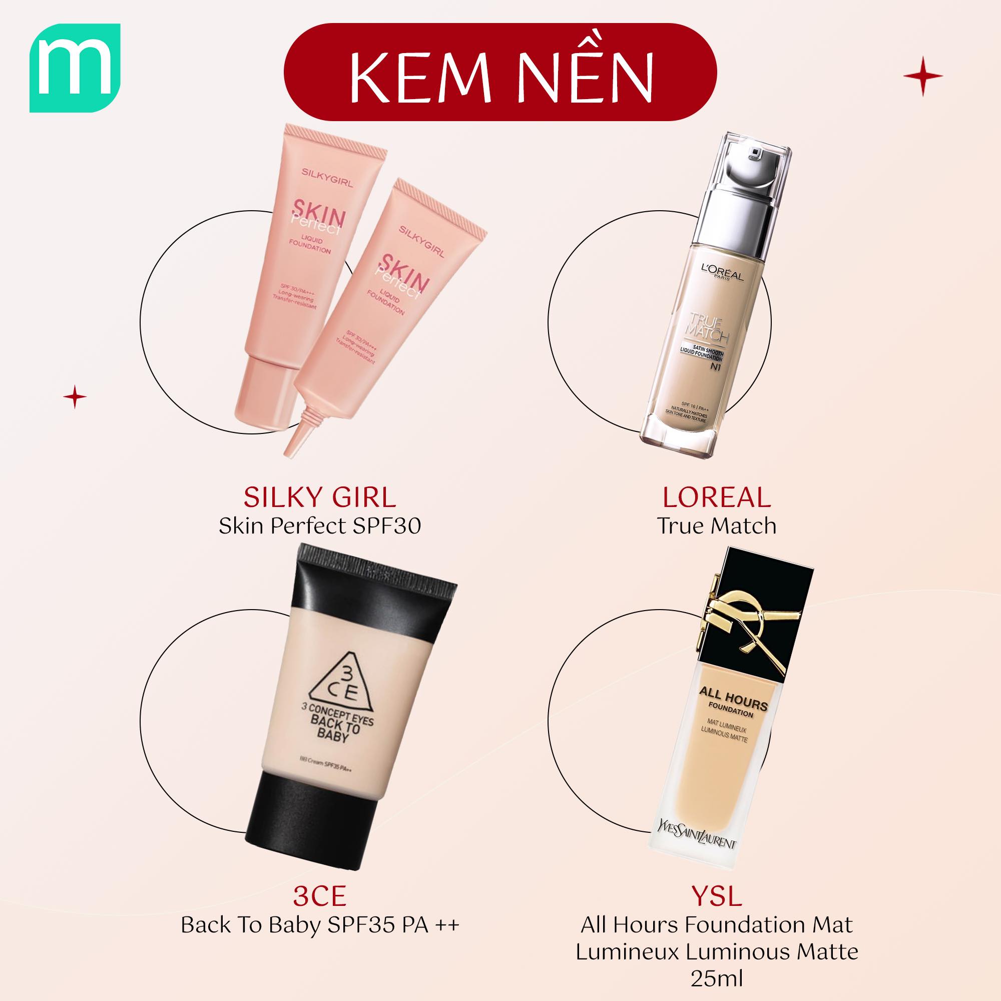 Những Sản Phẩm Makeup Nền Da Dầu - Da Khô Đều Ưng Ý