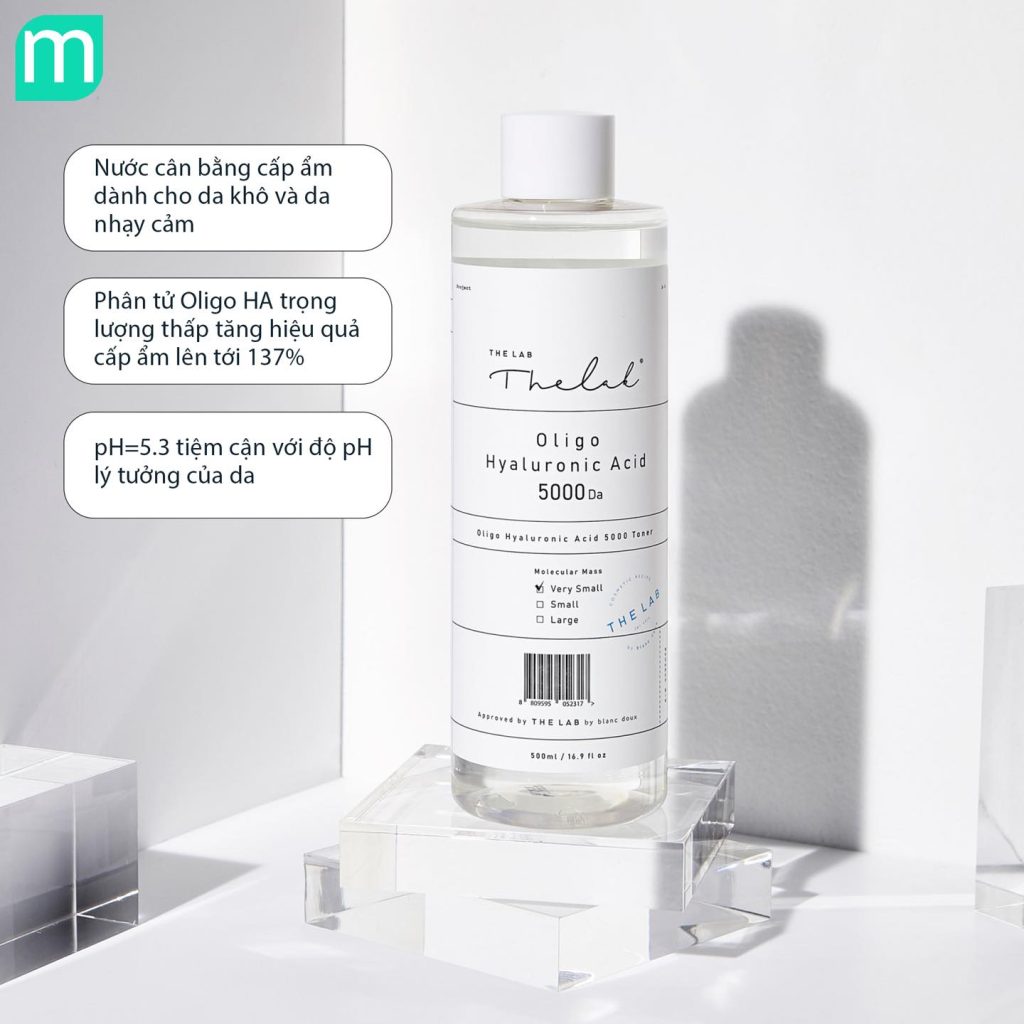 Nước Hoa Hồng The Lab Oligo Hyaluronic Acid 5000 Da 200ml Nước Hoa Hồng The Lab Oligo Hyaluronic Acid 5000 Da 200ml