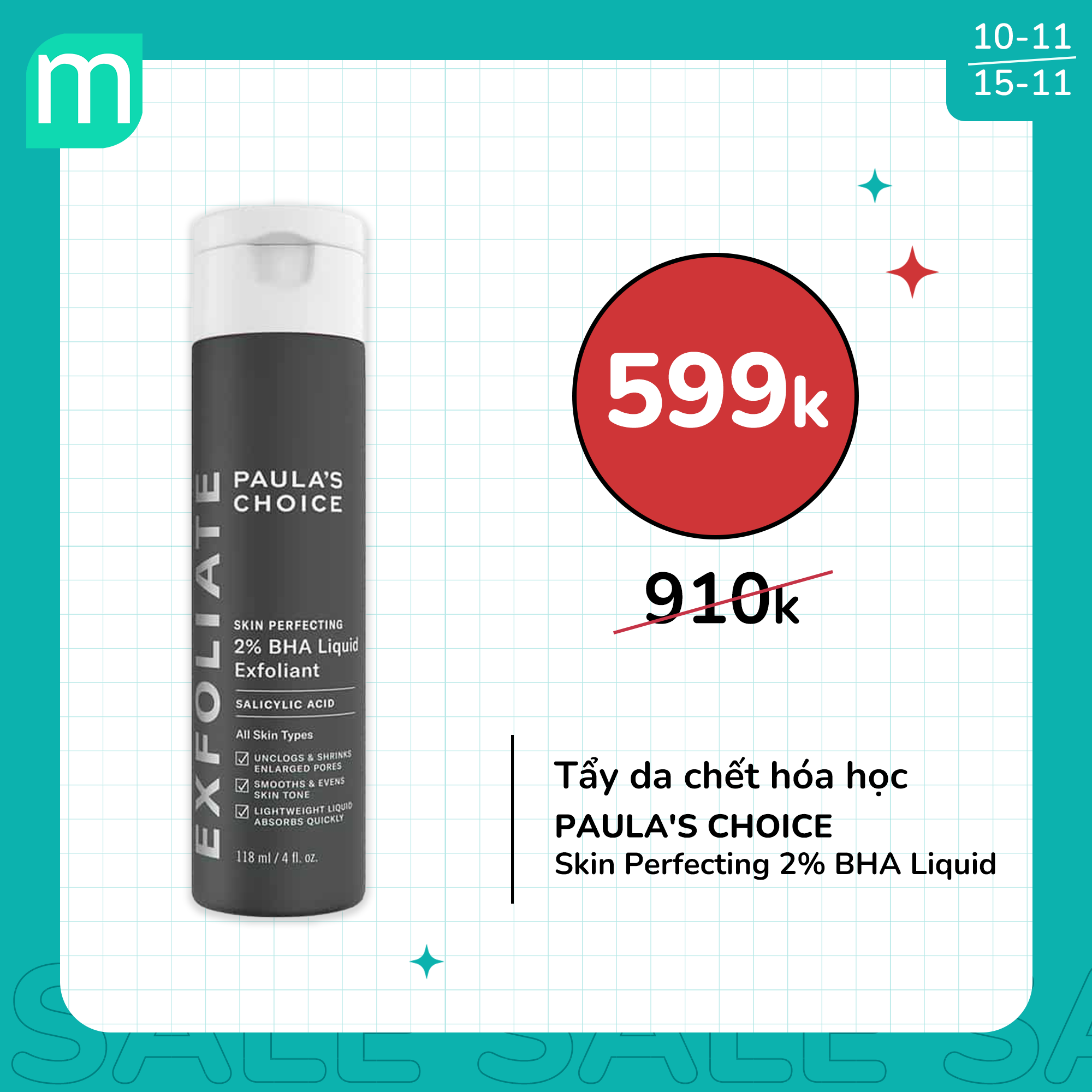 Chương Trình SALE TOP BEST SELLER NGÀY 11/11