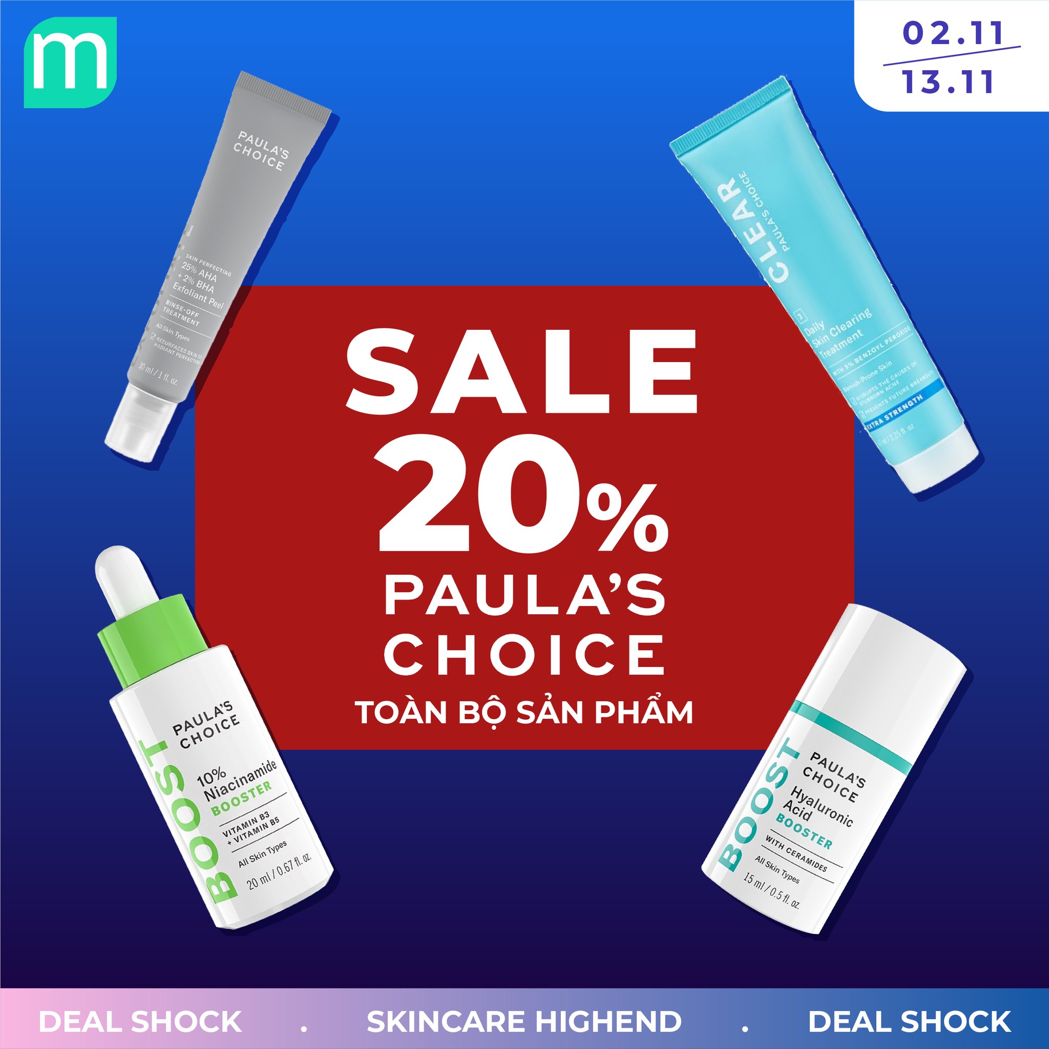 SALE SKINCARE HIGHEND UP TO 51% - Chăm Da Thả Ga, Không Lo Về Giá