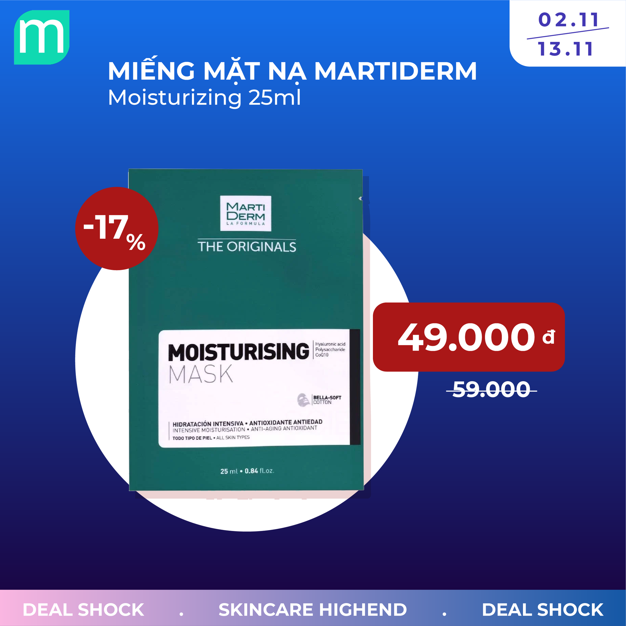 SALE SKINCARE HIGHEND UP TO 51% - Chăm Da Thả Ga, Không Lo Về Giá