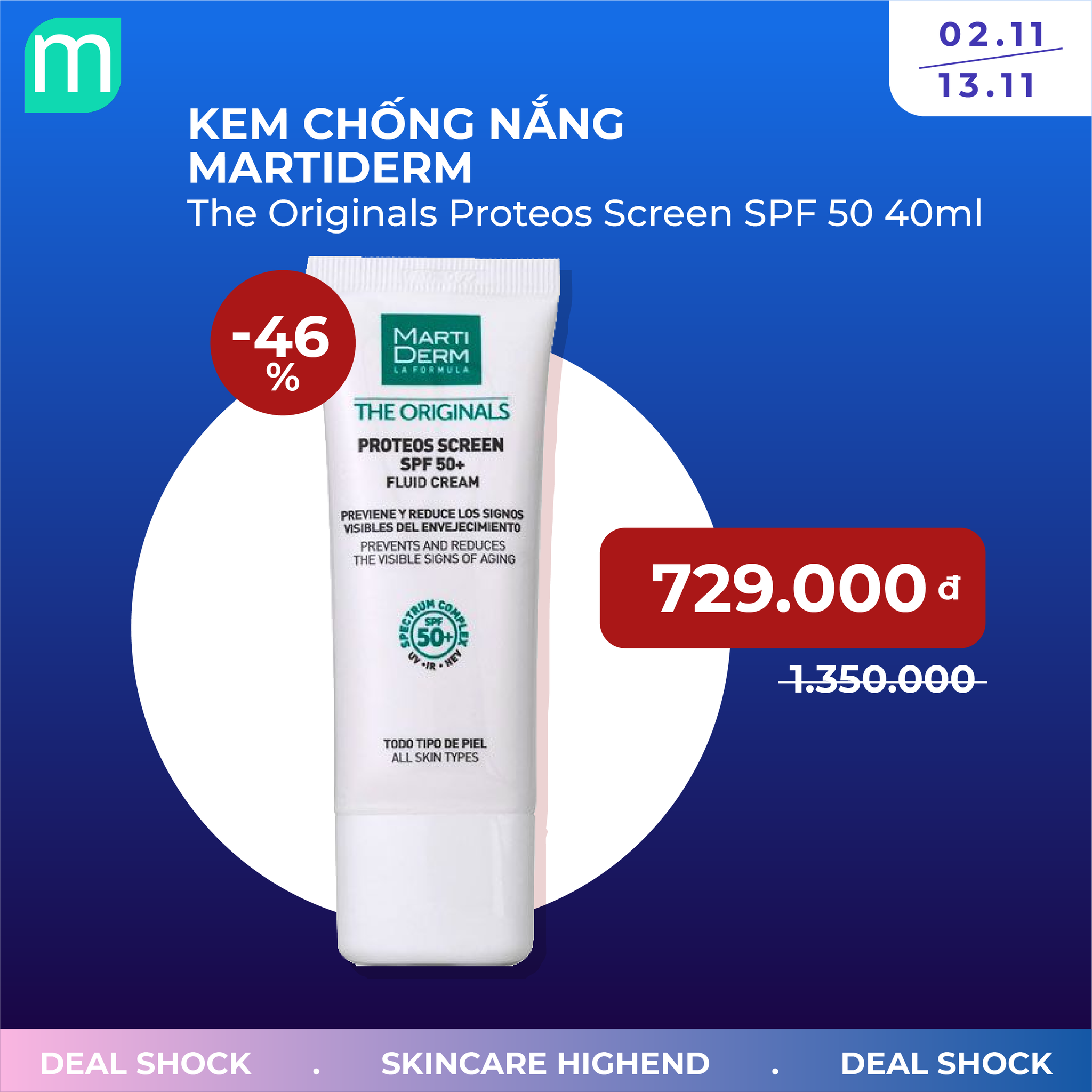 SALE SKINCARE HIGHEND UP TO 51% - Chăm Da Thả Ga, Không Lo Về Giá
