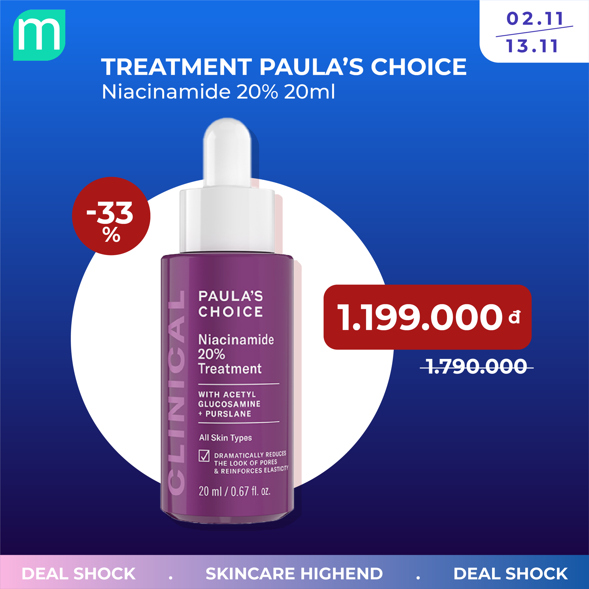 SALE SKINCARE HIGHEND UP TO 51% - Chăm Da Thả Ga, Không Lo Về Giá