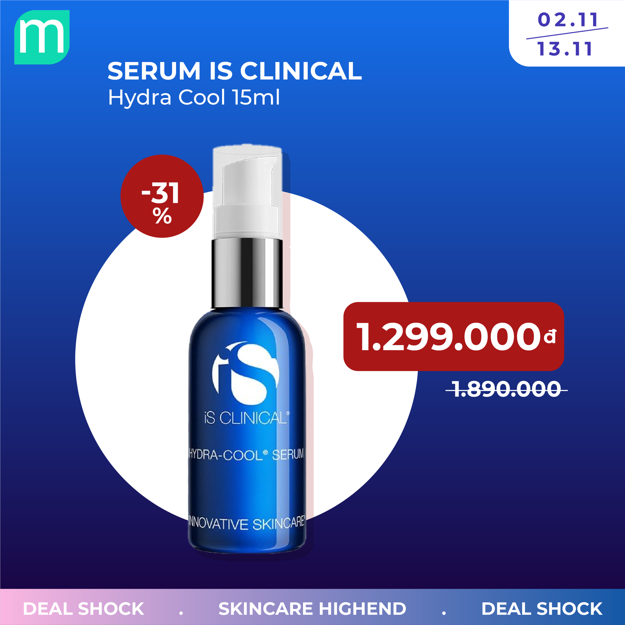 SALE SKINCARE HIGHEND UP TO 51% - Chăm Da Thả Ga, Không Lo Về Giá