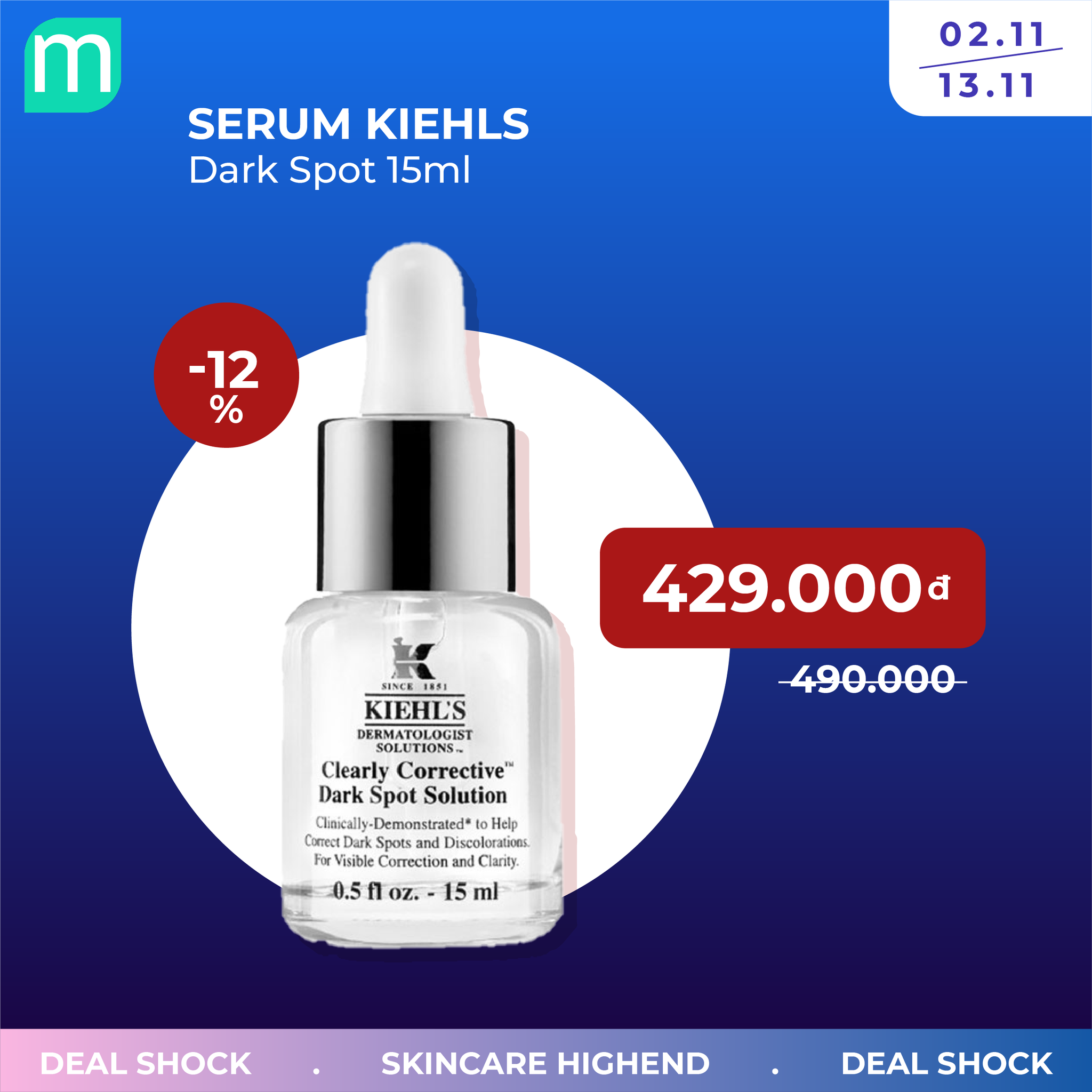 SALE SKINCARE HIGHEND UP TO 51% - Chăm Da Thả Ga, Không Lo Về Giá