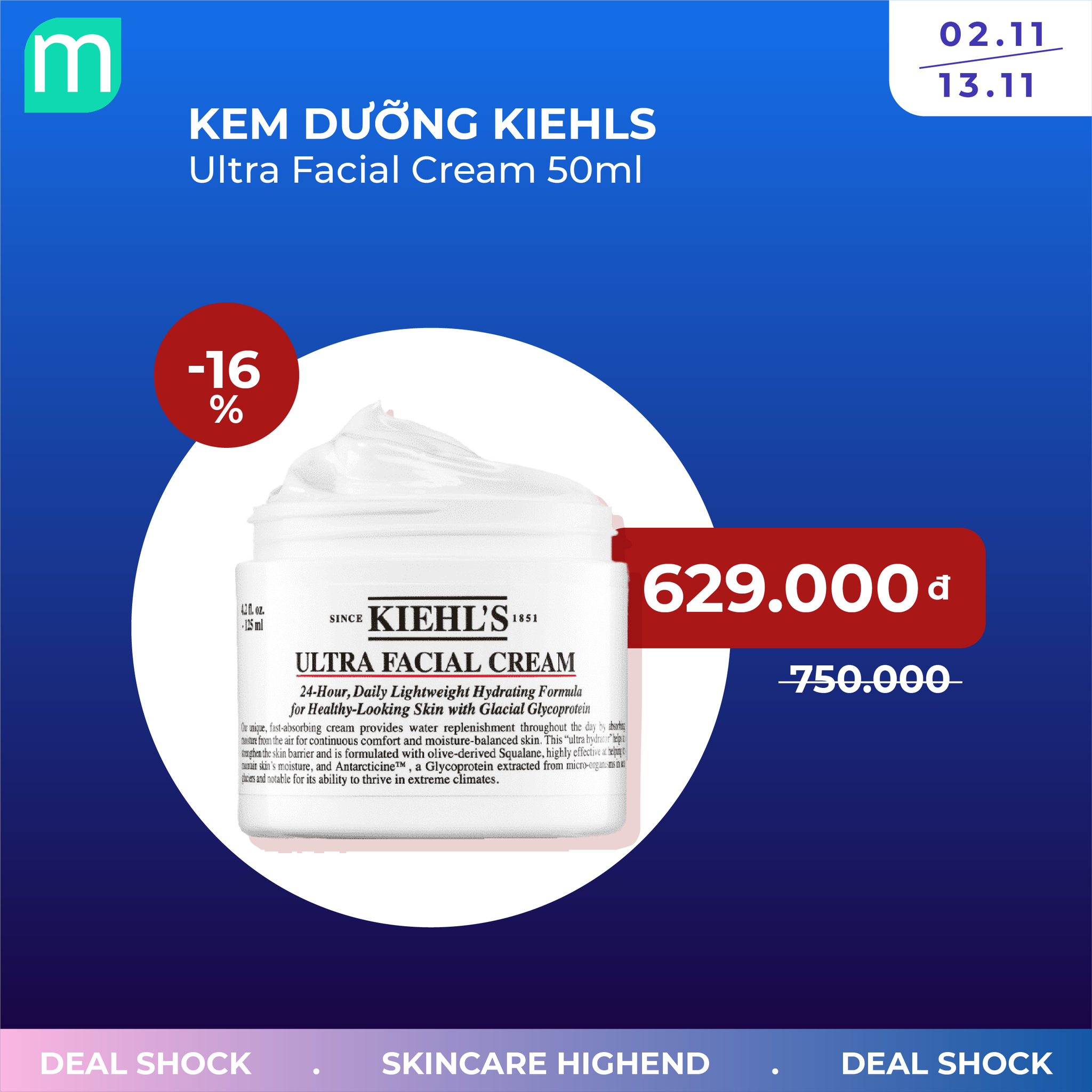 SALE SKINCARE HIGHEND UP TO 51% - Chăm Da Thả Ga, Không Lo Về Giá