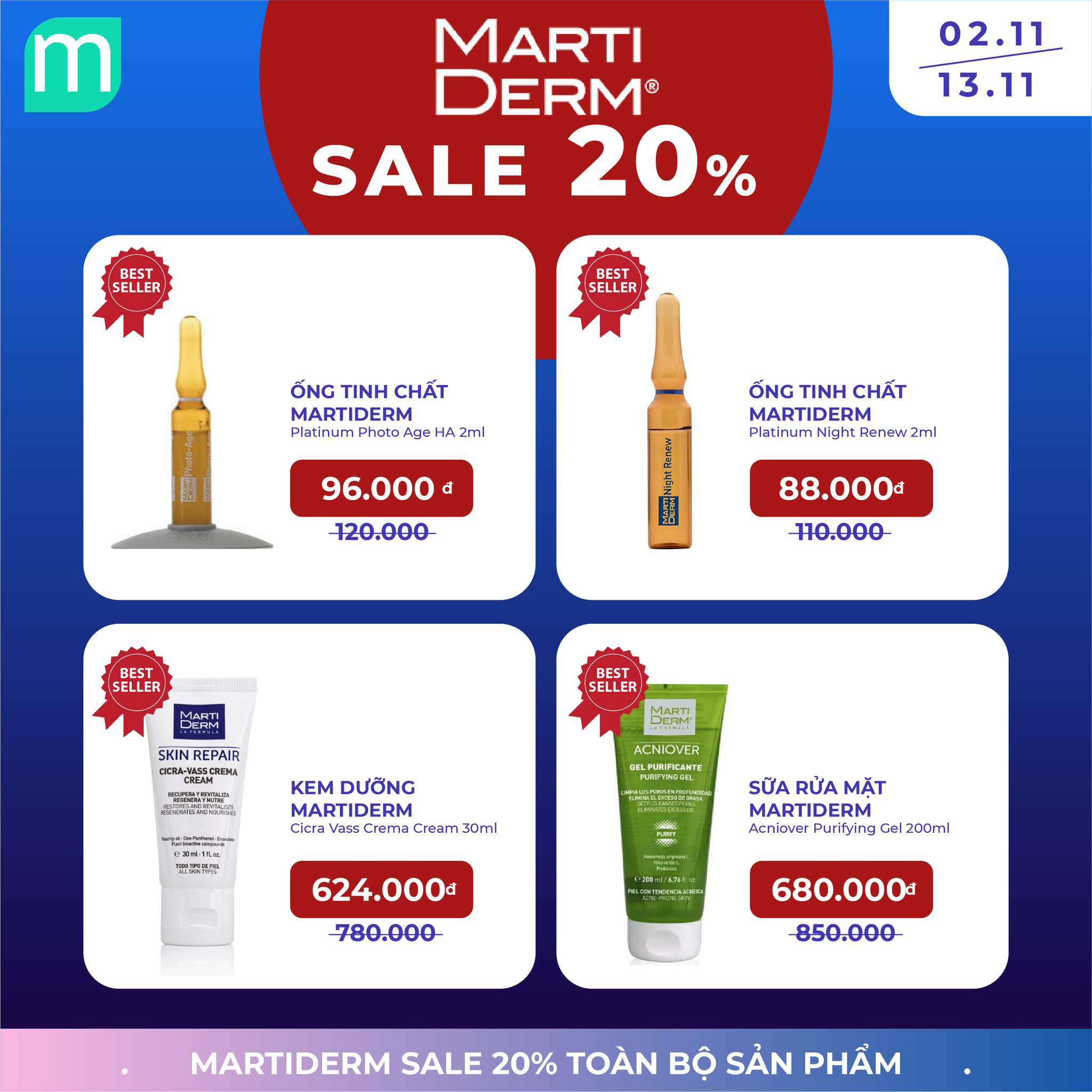 SALE SKINCARE HIGHEND UP TO 51% - Chăm Da Thả Ga, Không Lo Về Giá