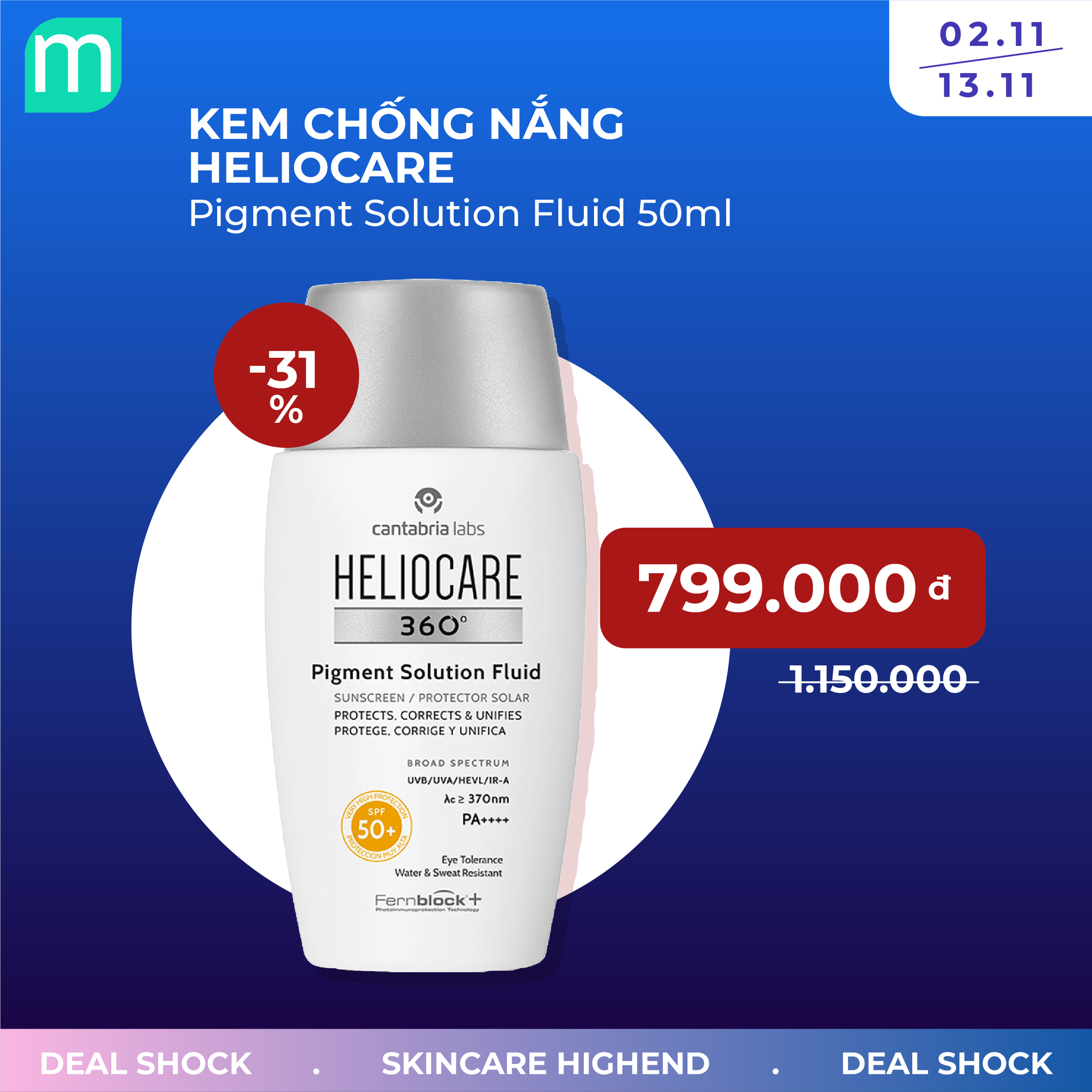 SALE SKINCARE HIGHEND UP TO 51% - Chăm Da Thả Ga, Không Lo Về Giá