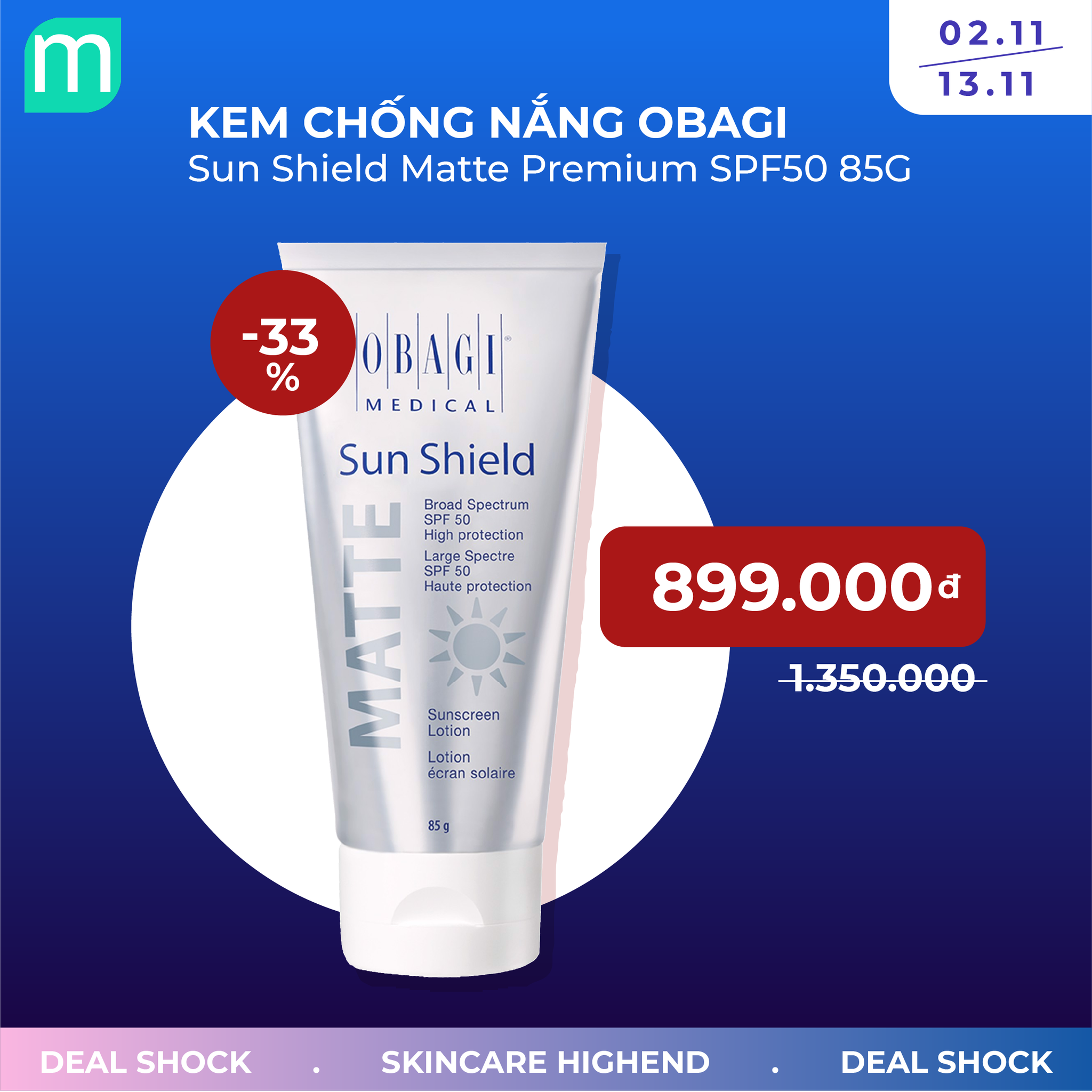 SALE SKINCARE HIGHEND UP TO 51% - Chăm Da Thả Ga, Không Lo Về Giá