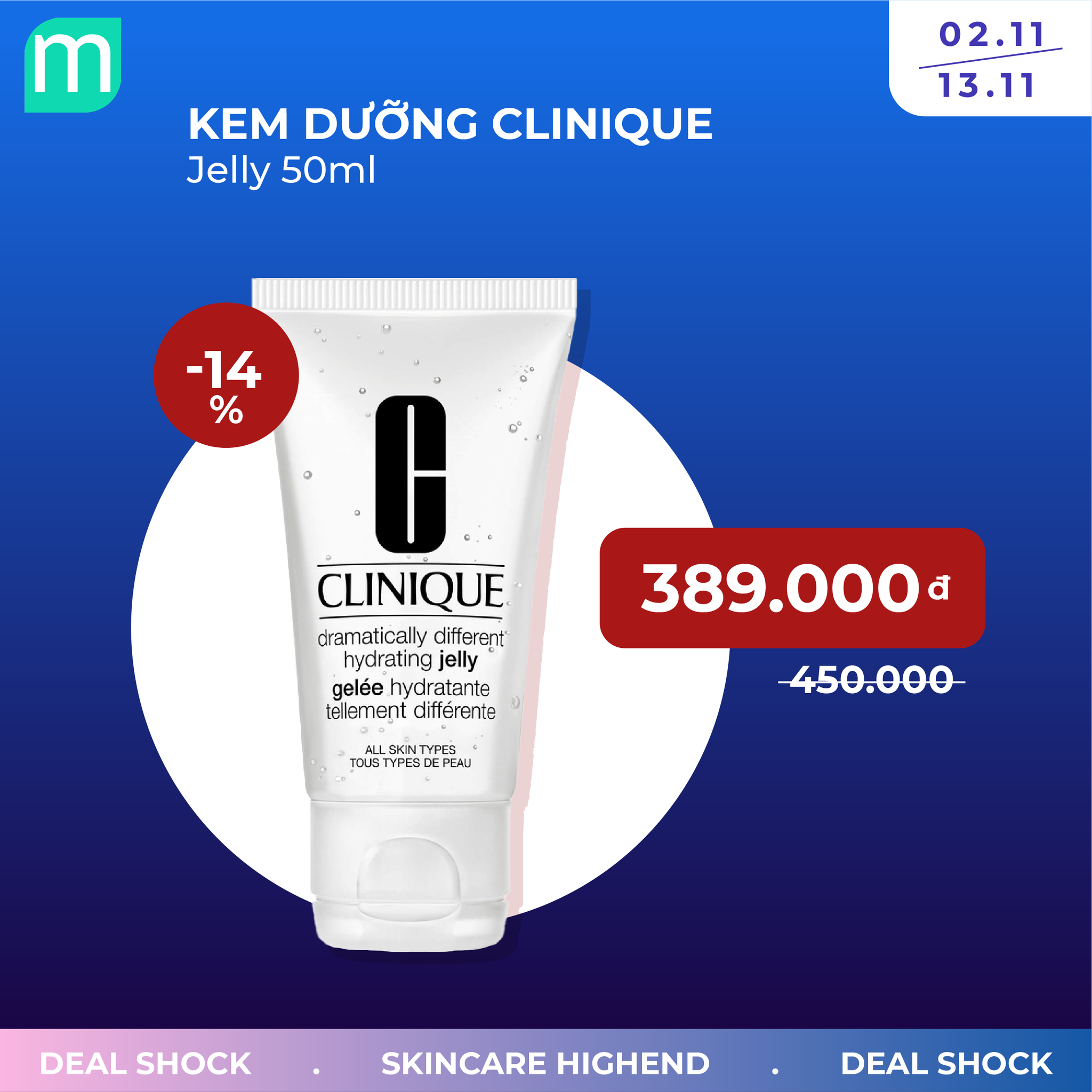 SALE SKINCARE HIGHEND UP TO 51% - Chăm Da Thả Ga, Không Lo Về Giá