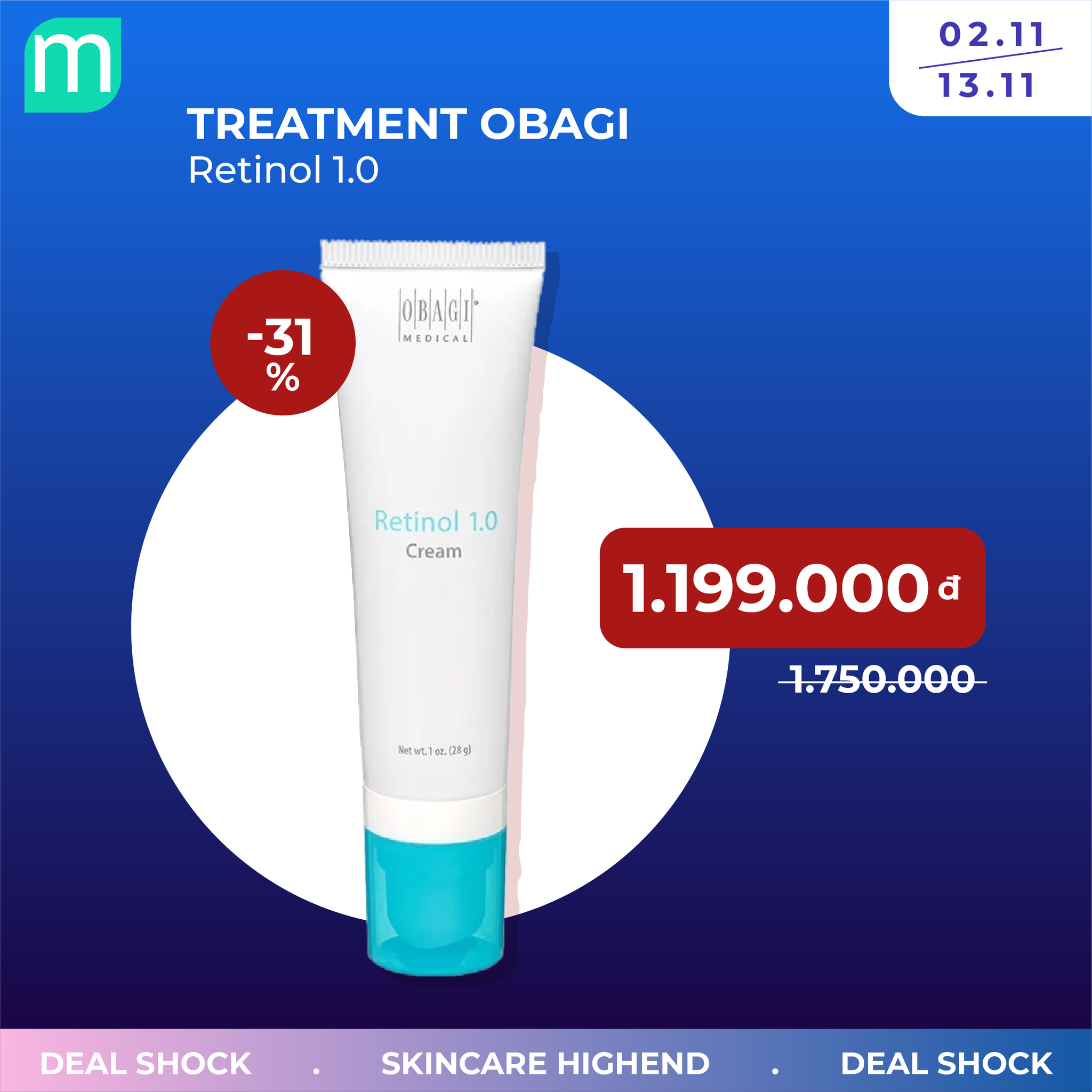 SALE SKINCARE HIGHEND UP TO 51% - Chăm Da Thả Ga, Không Lo Về Giá