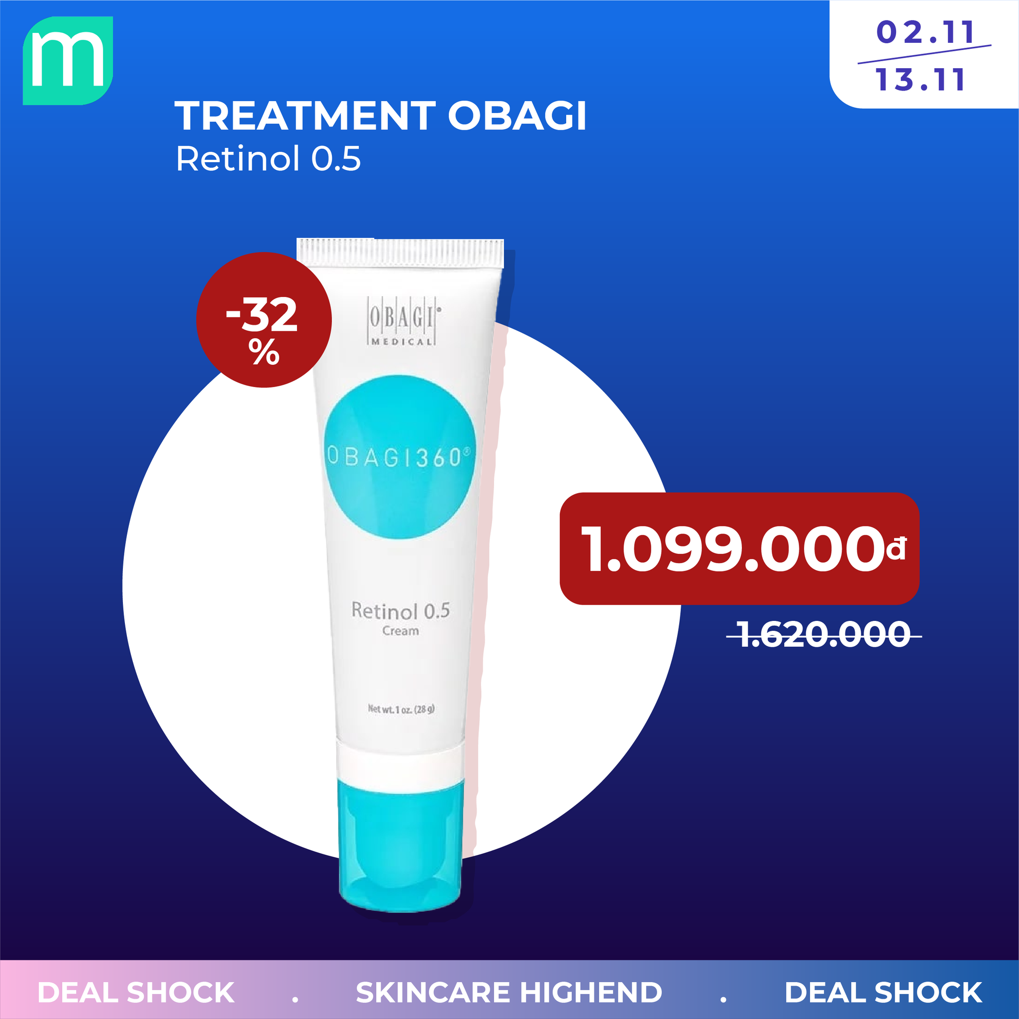 SALE SKINCARE HIGHEND UP TO 51% - Chăm Da Thả Ga, Không Lo Về Giá