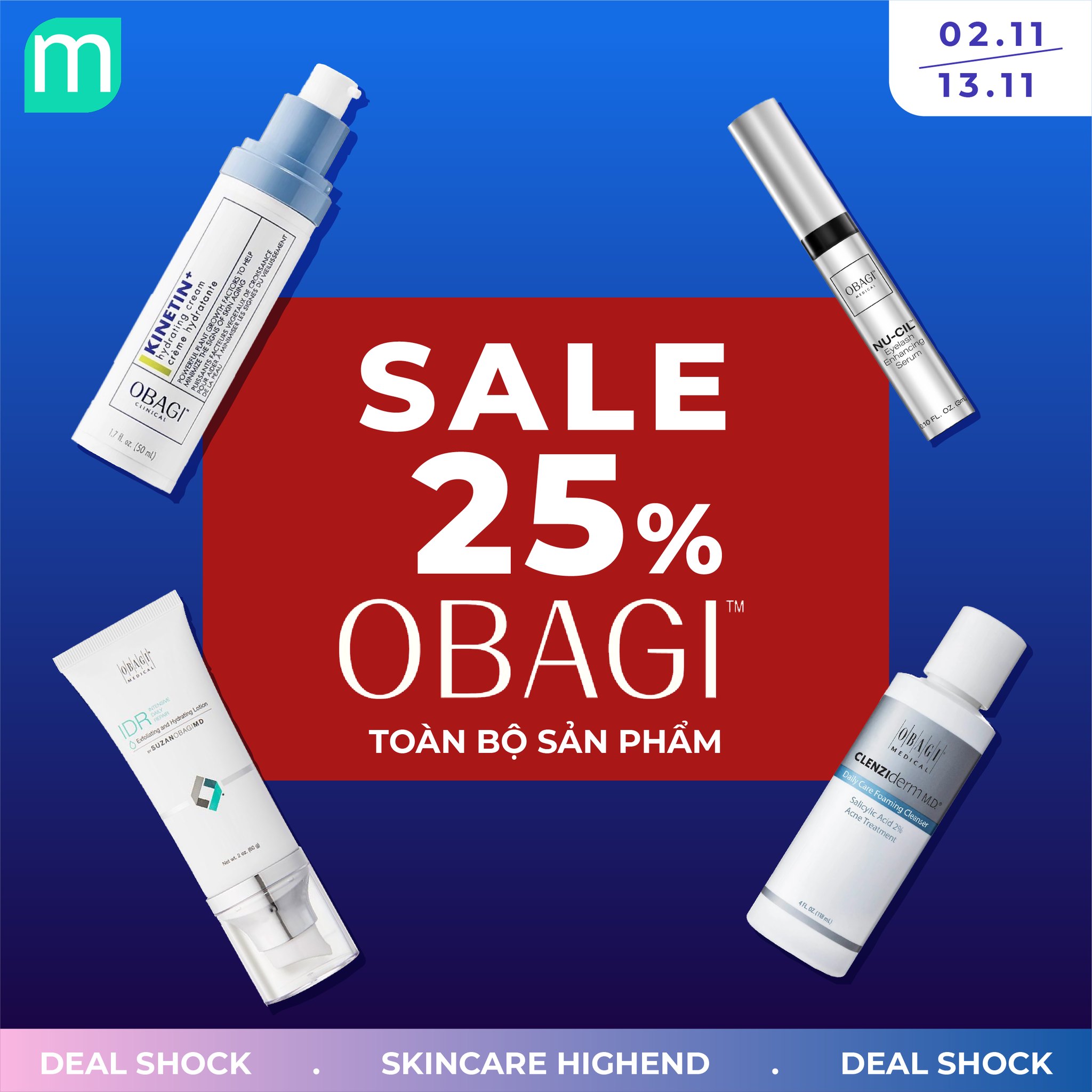 SALE SKINCARE HIGHEND UP TO 51% - Chăm Da Thả Ga, Không Lo Về Giá