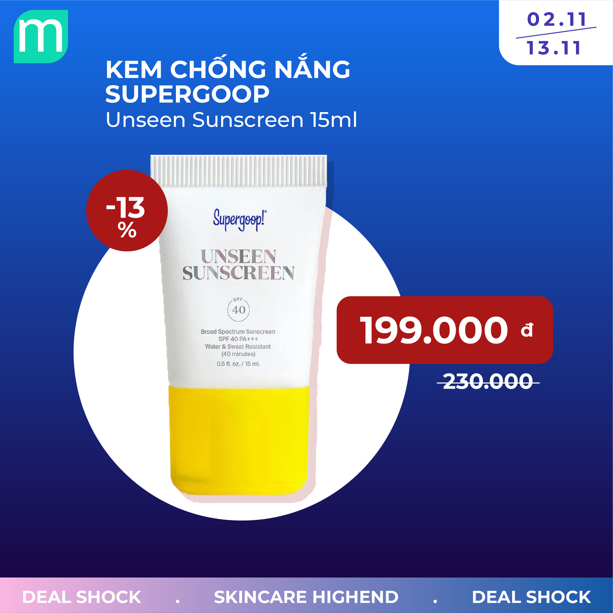 SALE SKINCARE HIGHEND UP TO 51% - Chăm Da Thả Ga, Không Lo Về Giá
