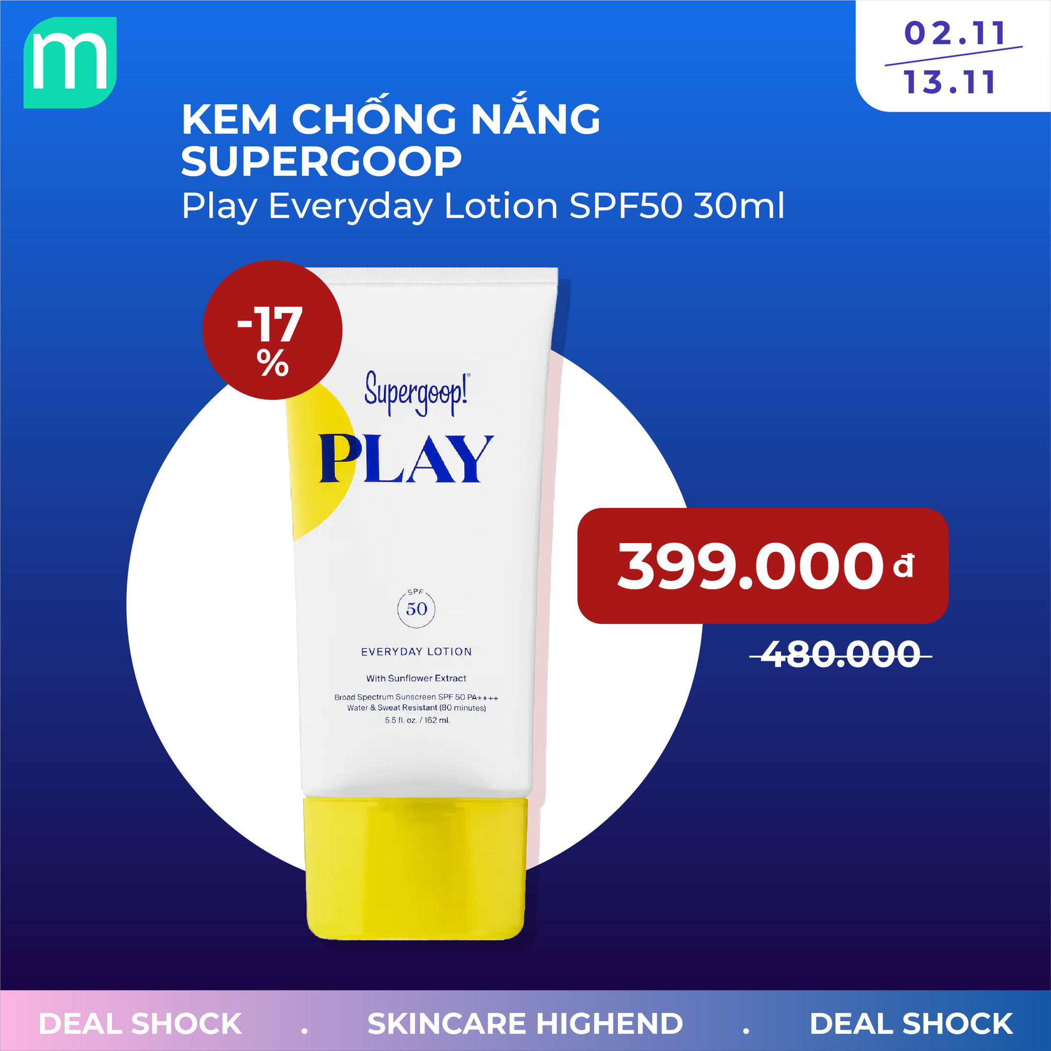 SALE SKINCARE HIGHEND UP TO 51% - Chăm Da Thả Ga, Không Lo Về Giá