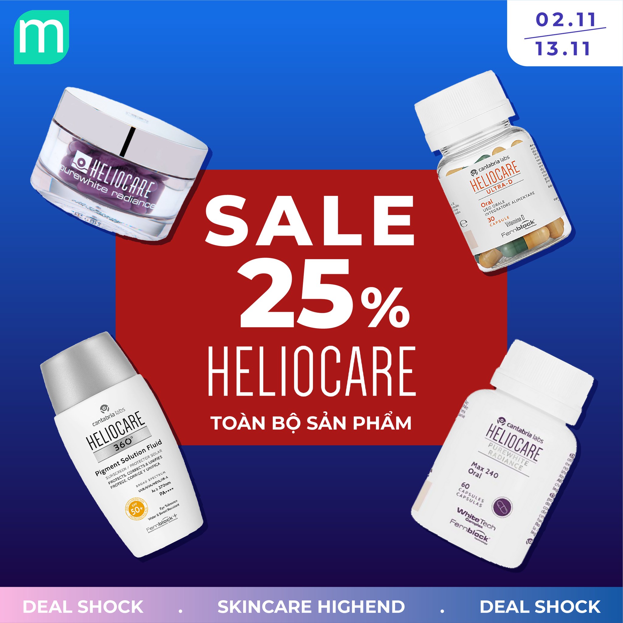 SALE SKINCARE HIGHEND UP TO 51% - Chăm Da Thả Ga, Không Lo Về Giá