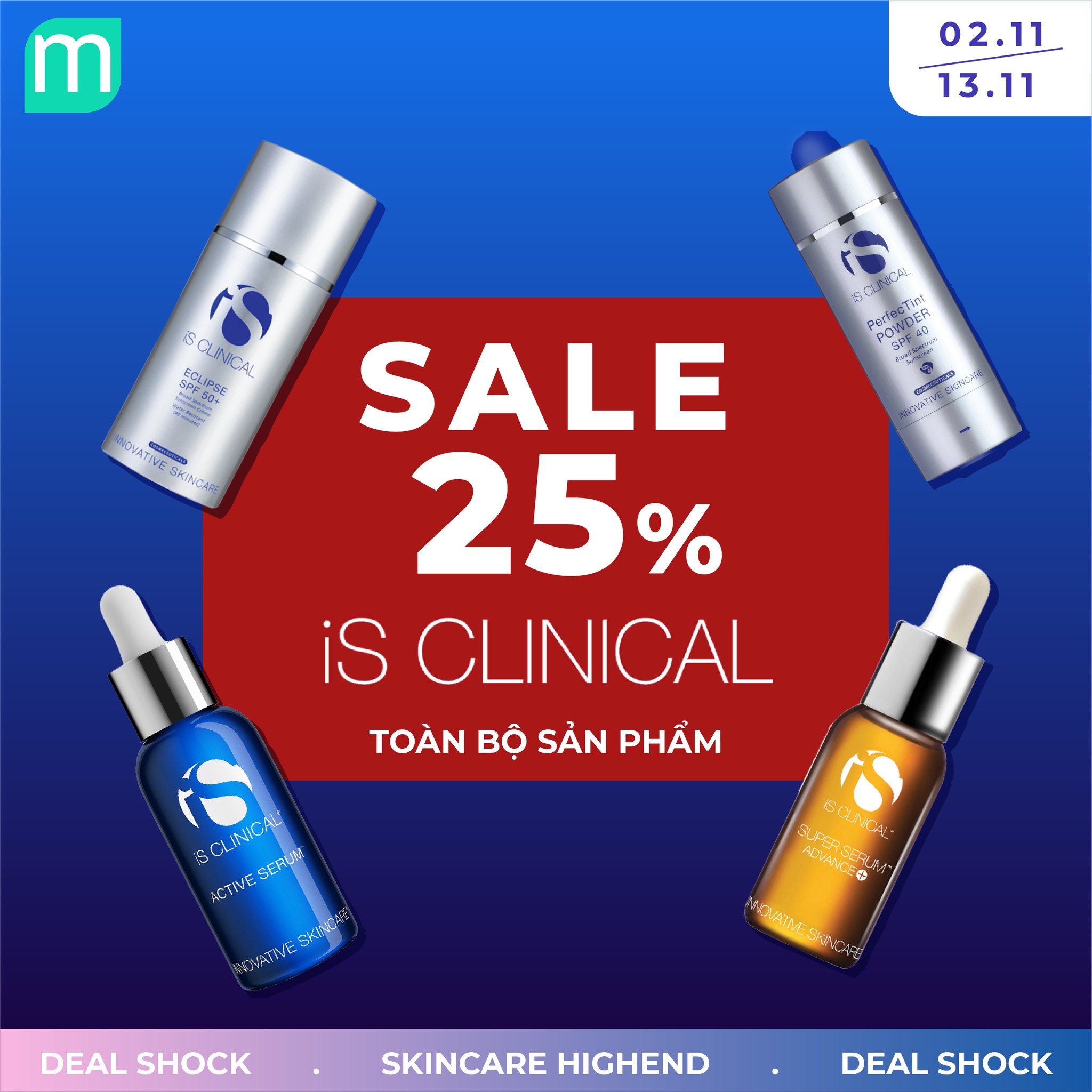 SALE SKINCARE HIGHEND UP TO 51% - Chăm Da Thả Ga, Không Lo Về Giá