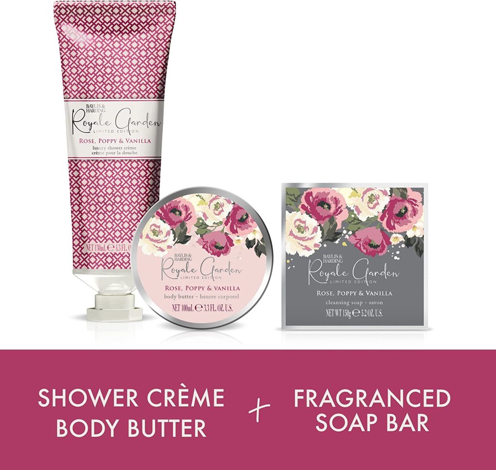 Set Baylis & Harding Royale Garden Luxury Bathing Trio Set Baylis & Harding Royale Garden Luxury Bathing Trio