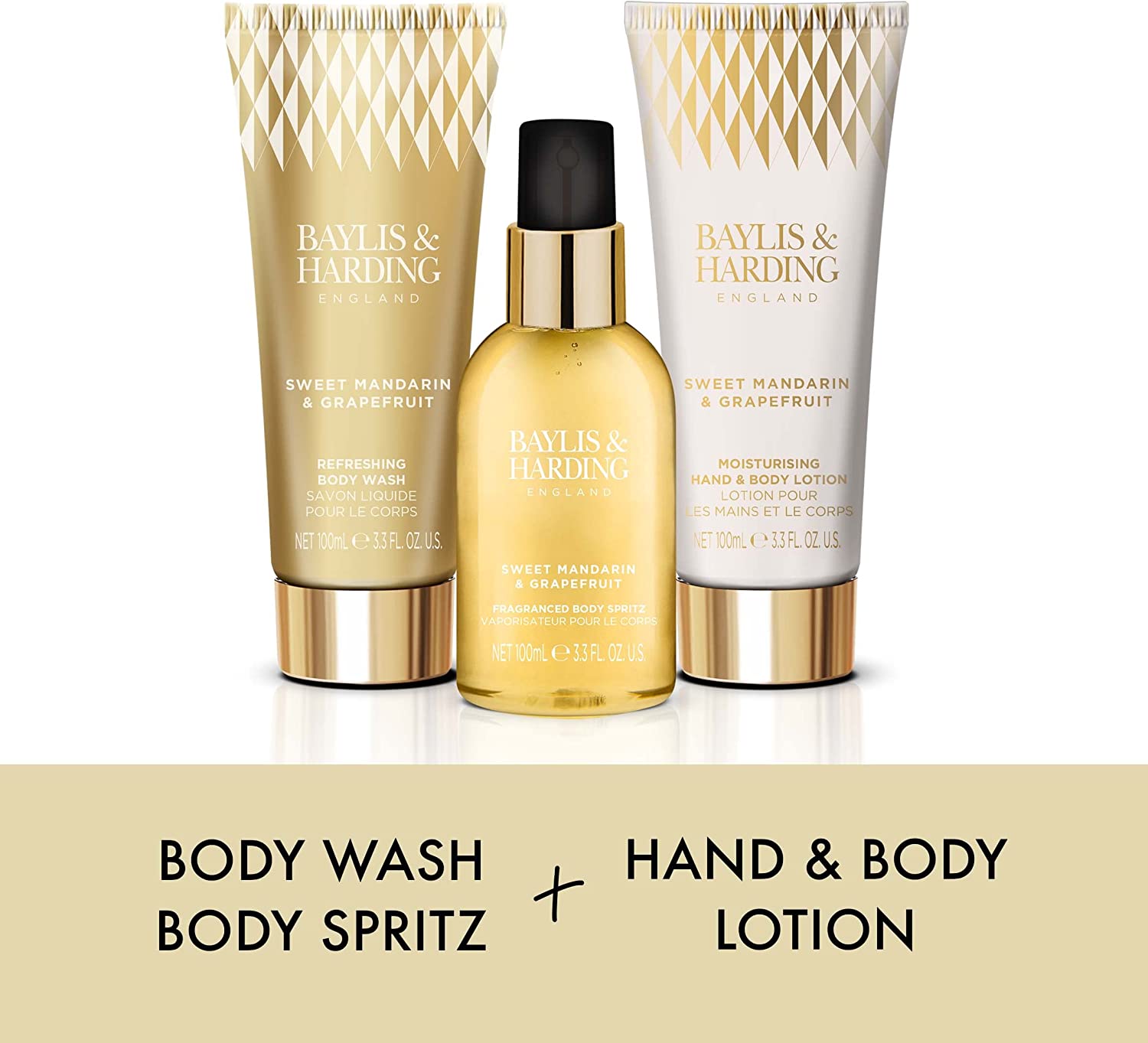 Set Baylis & Harding Sweet Mandarin and Grapefruit Signature Collection Luxury Wash Bag Set Baylis & Harding Sweet Mandarin and Grapefruit Signature Collection Luxury Wash Bag - Ảnh 4
