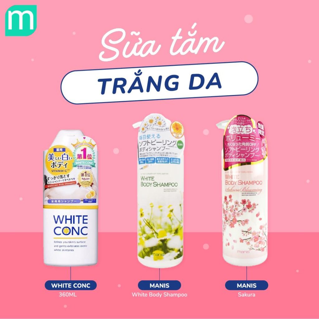 Sữa Tắm Cùng Cần Chọn Cho Đúng???