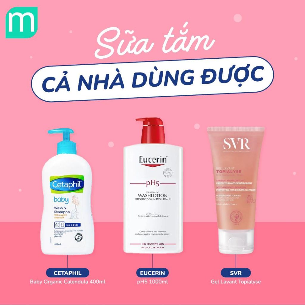 Sữa Tắm Cùng Cần Chọn Cho Đúng???