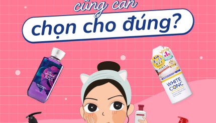 Sữa Tắm Cùng Cần Chọn Cho Đúng???