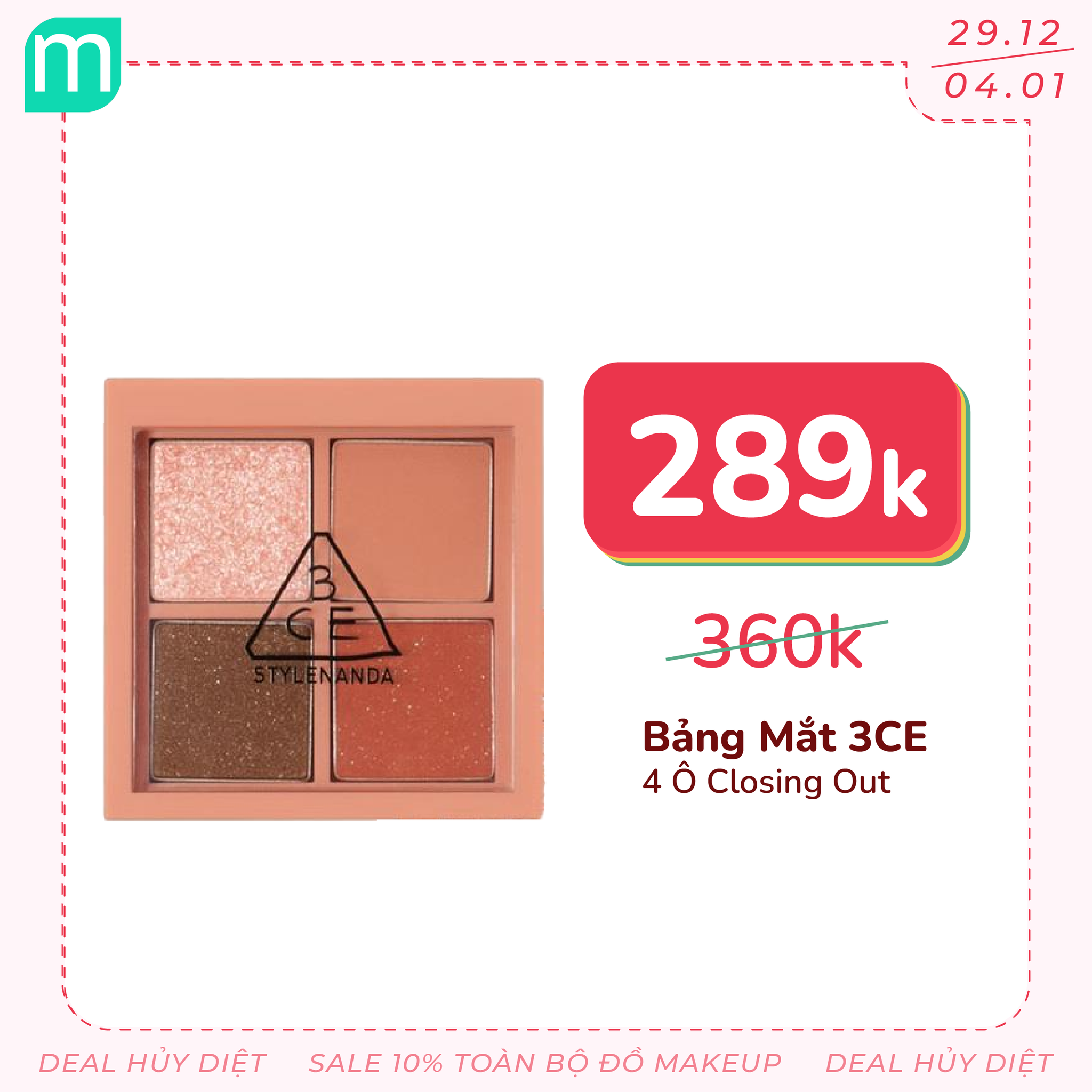 Săn SALE MAKEUP - Sắm Đồ Đầy Ắp