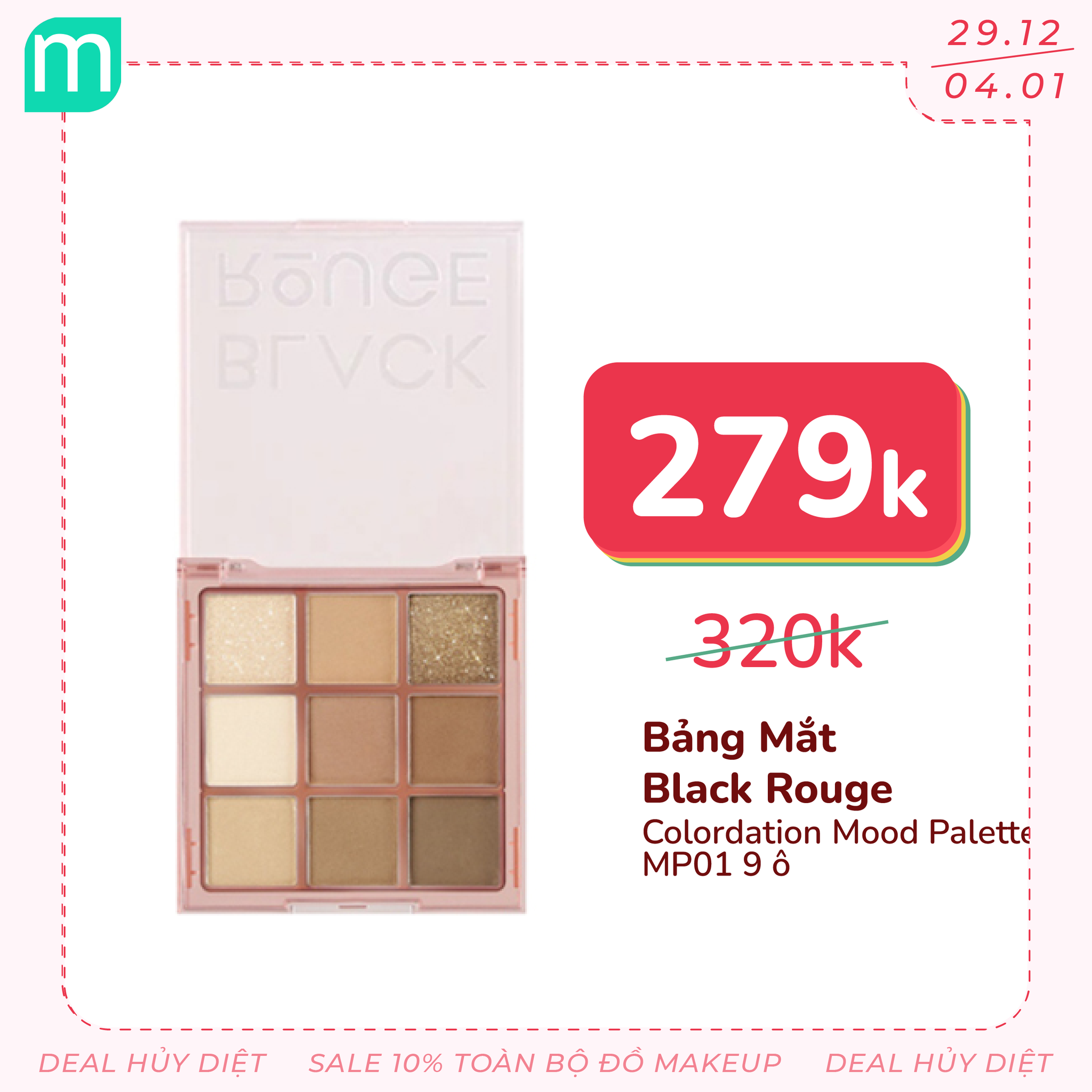 Săn SALE MAKEUP - Sắm Đồ Đầy Ắp