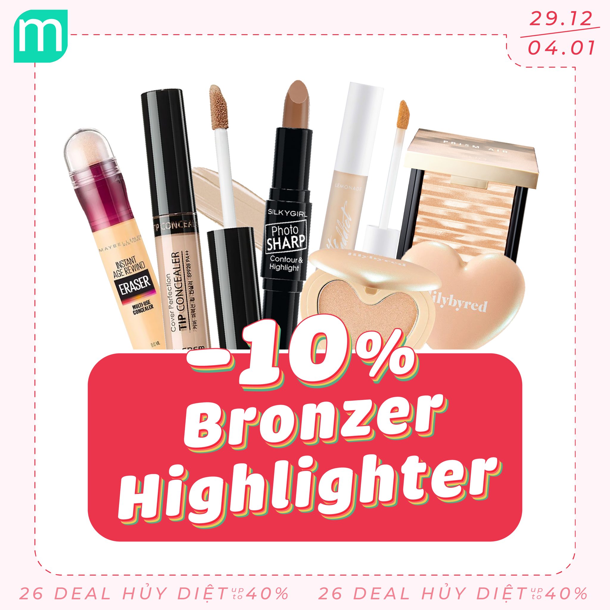 Săn SALE MAKEUP - Sắm Đồ Đầy Ắp