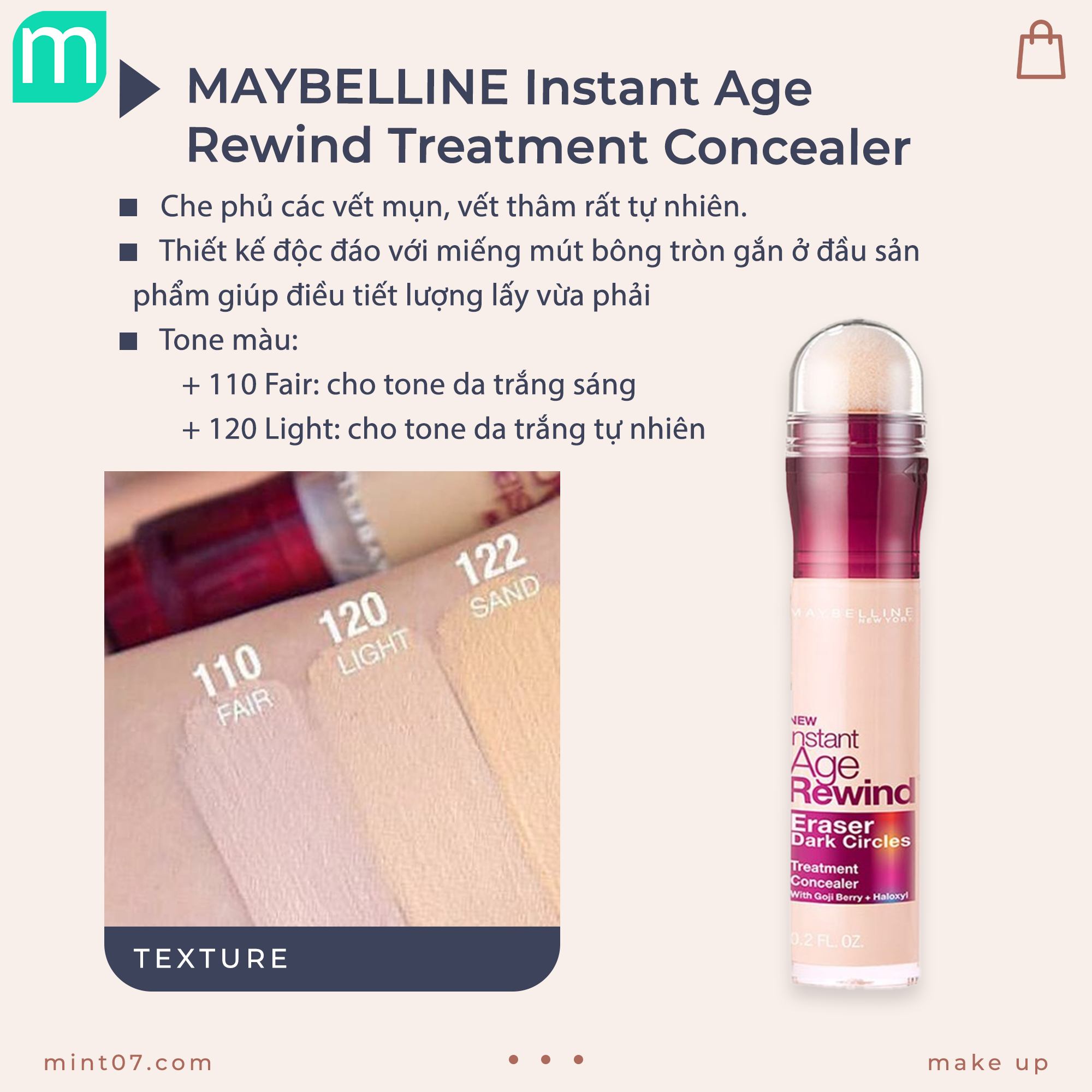 Tổng Hợp Che Khuyết Điểm Tại Mint