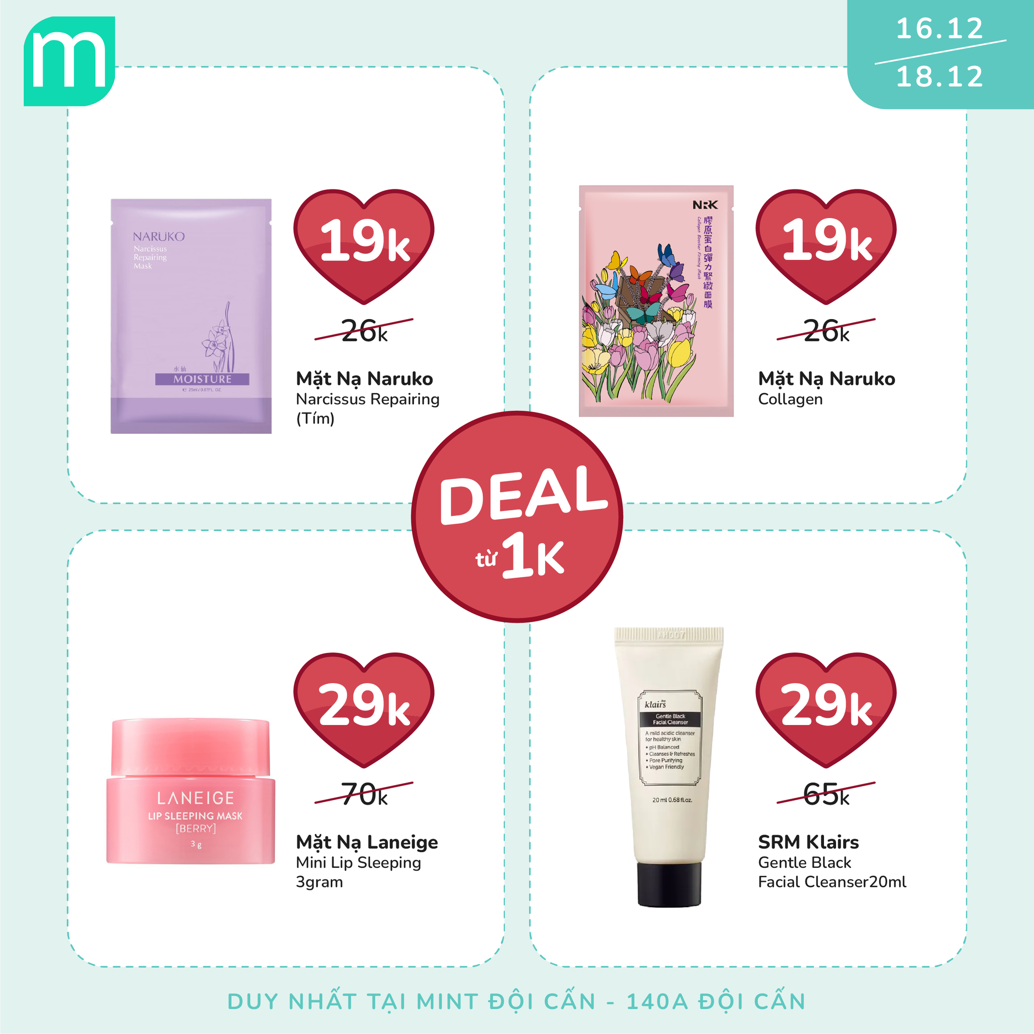 Từng Bừng Khai Trương Mint Đội Cấn - Ngập Tràn Ưu Đãi Khủng
