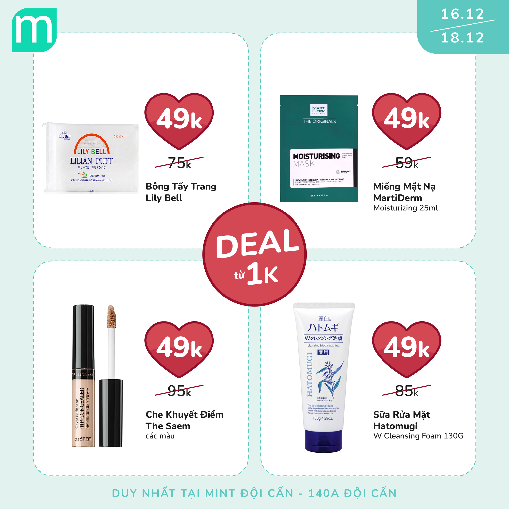 Từng Bừng Khai Trương Mint Đội Cấn - Ngập Tràn Ưu Đãi Khủng