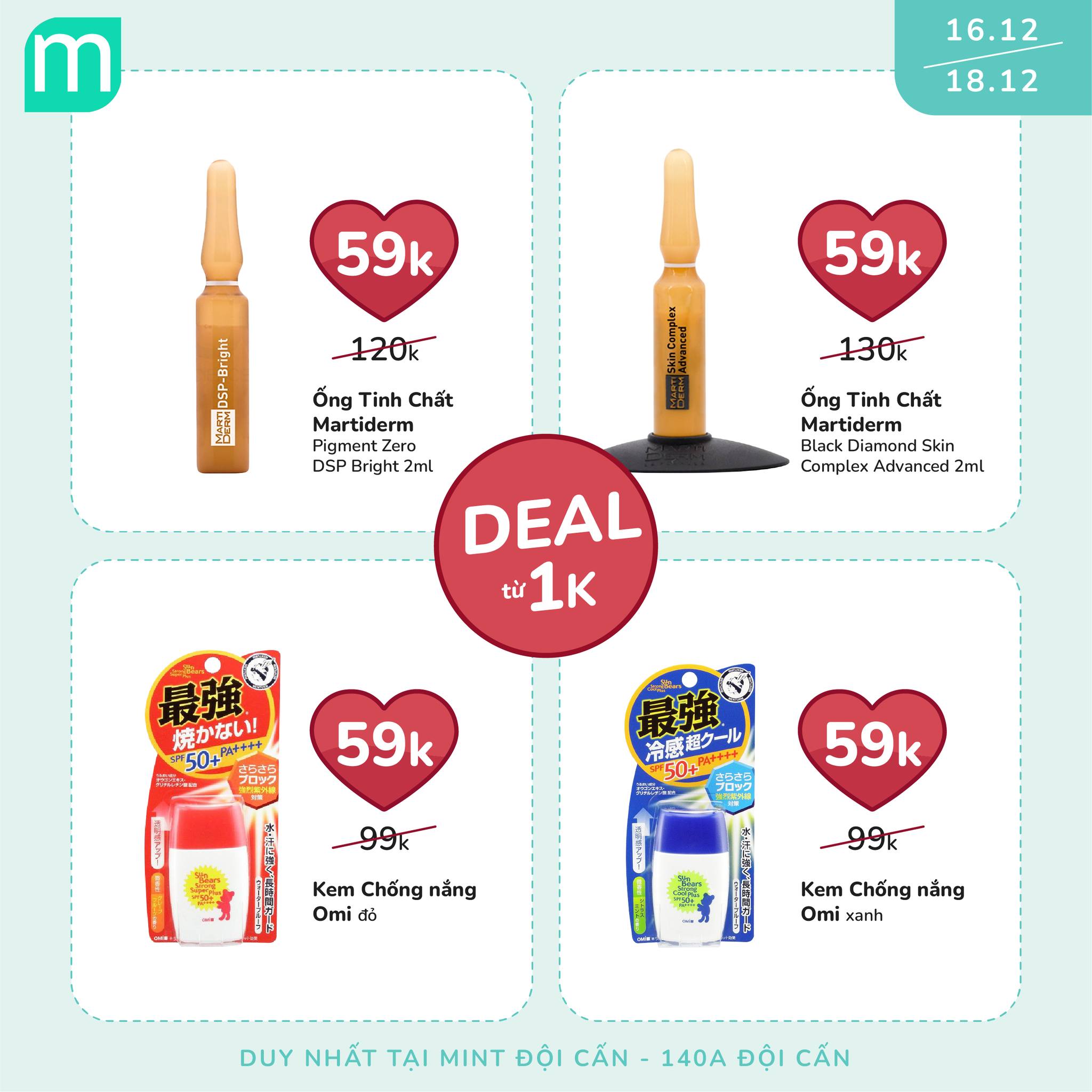 Từng Bừng Khai Trương Mint Đội Cấn - Ngập Tràn Ưu Đãi Khủng