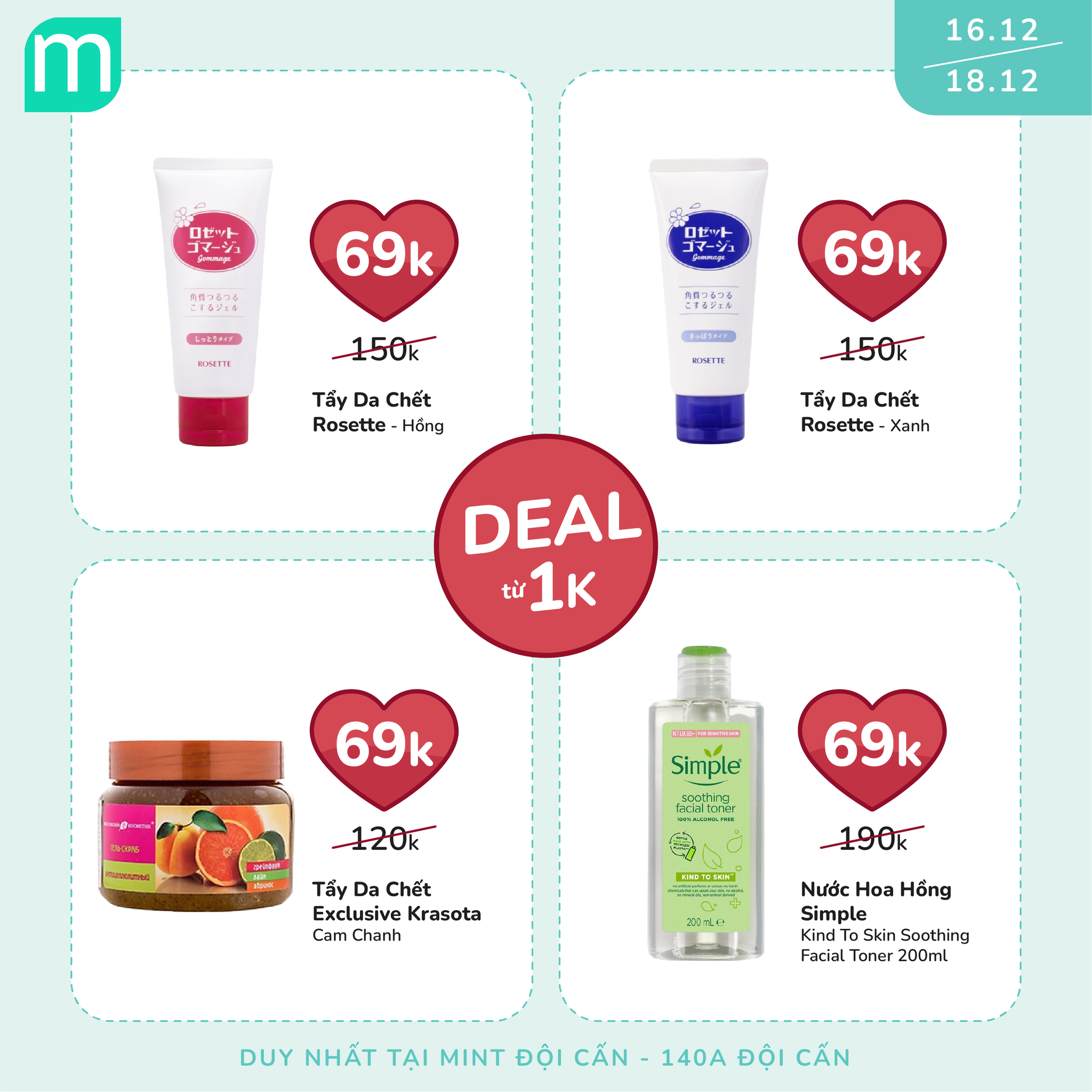 Từng Bừng Khai Trương Mint Đội Cấn - Ngập Tràn Ưu Đãi Khủng
