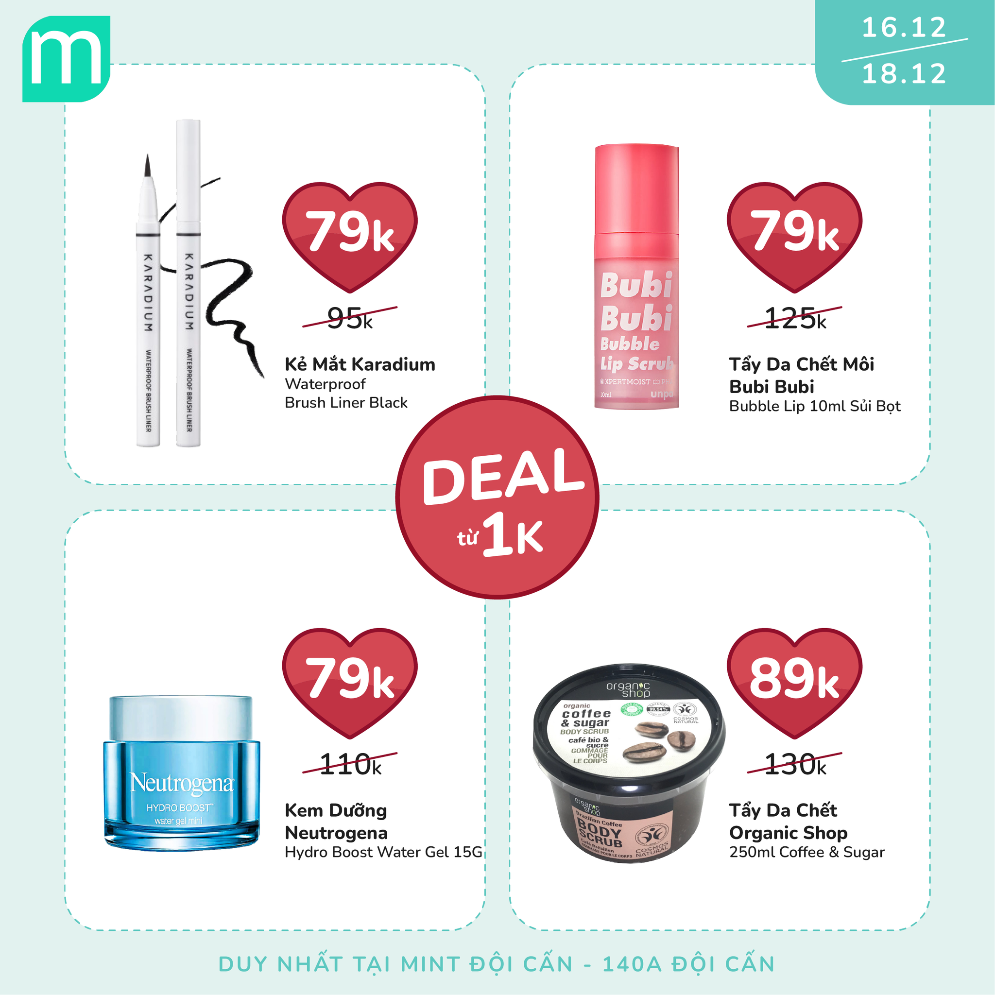 Từng Bừng Khai Trương Mint Đội Cấn - Ngập Tràn Ưu Đãi Khủng