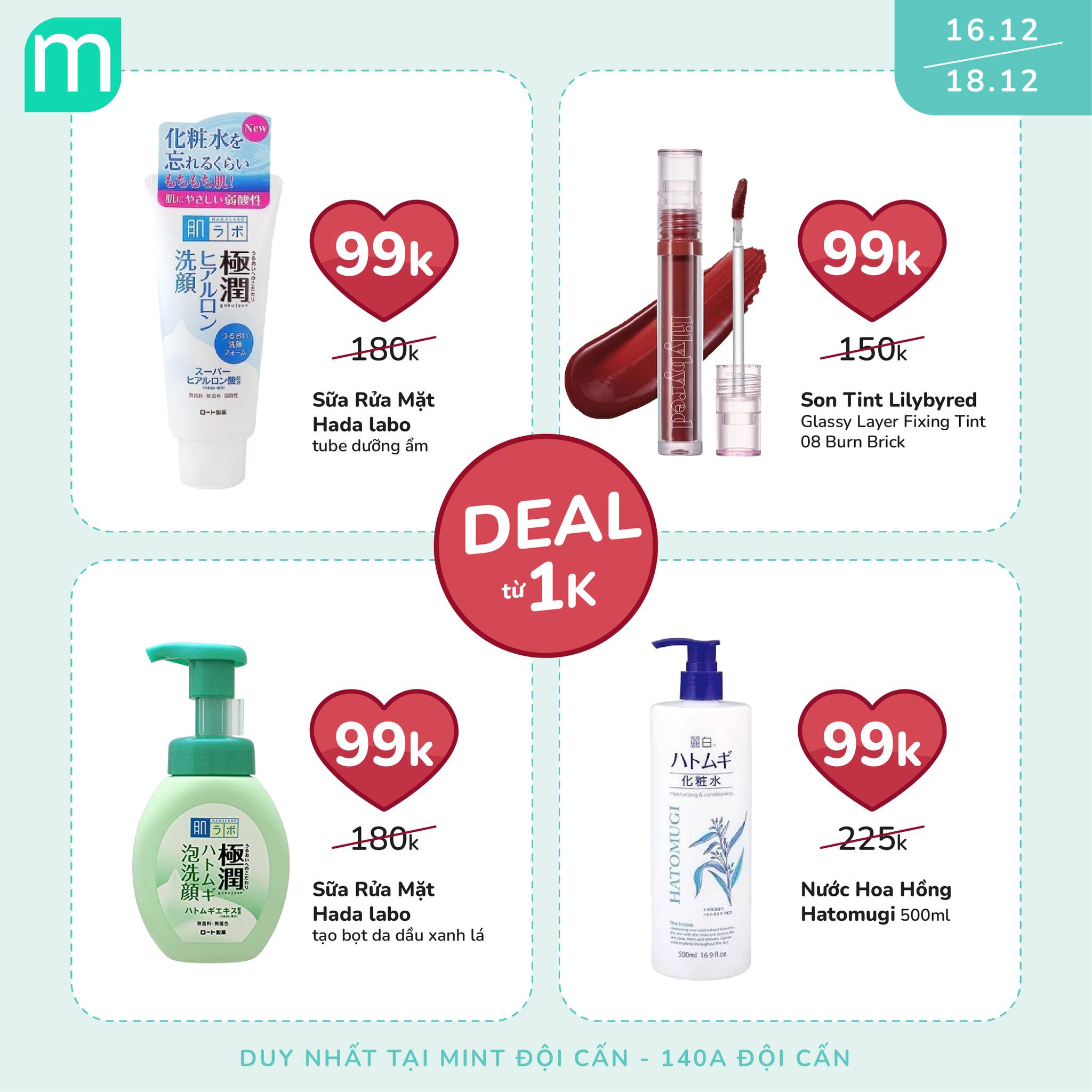 Từng Bừng Khai Trương Mint Đội Cấn - Ngập Tràn Ưu Đãi Khủng