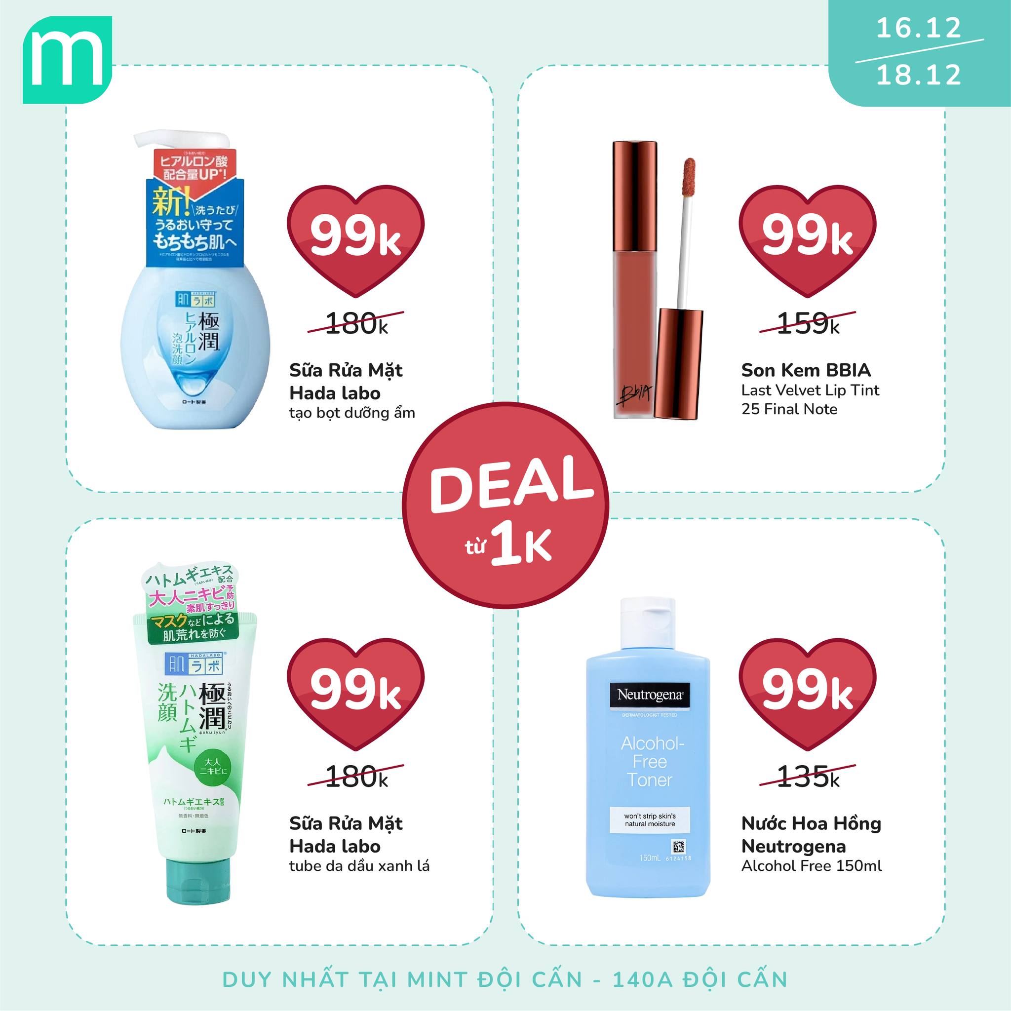 Từng Bừng Khai Trương Mint Đội Cấn - Ngập Tràn Ưu Đãi Khủng