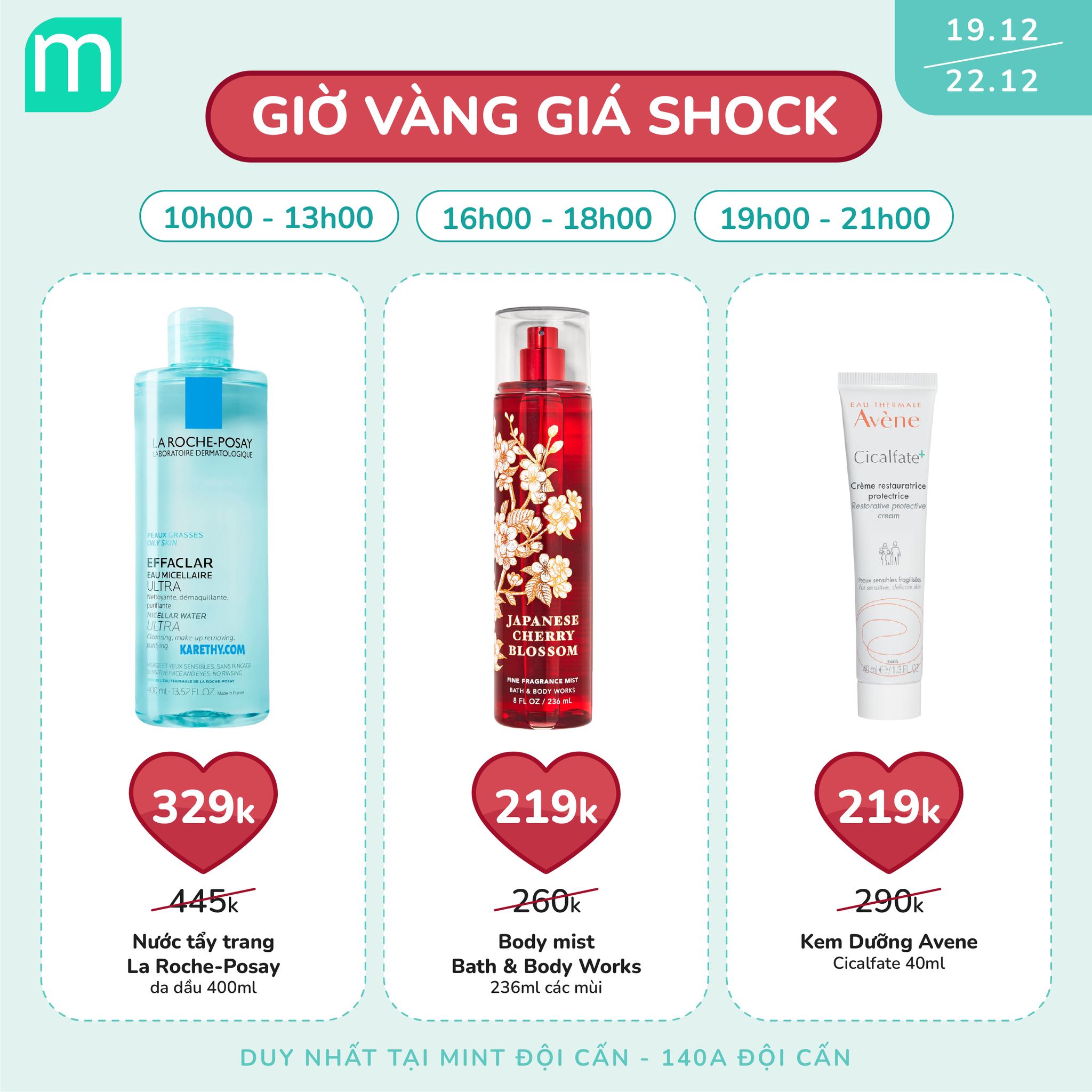 DEAL GIỜ VÀNG GIÁ SHOCK Tại Mint Đội Cấn 