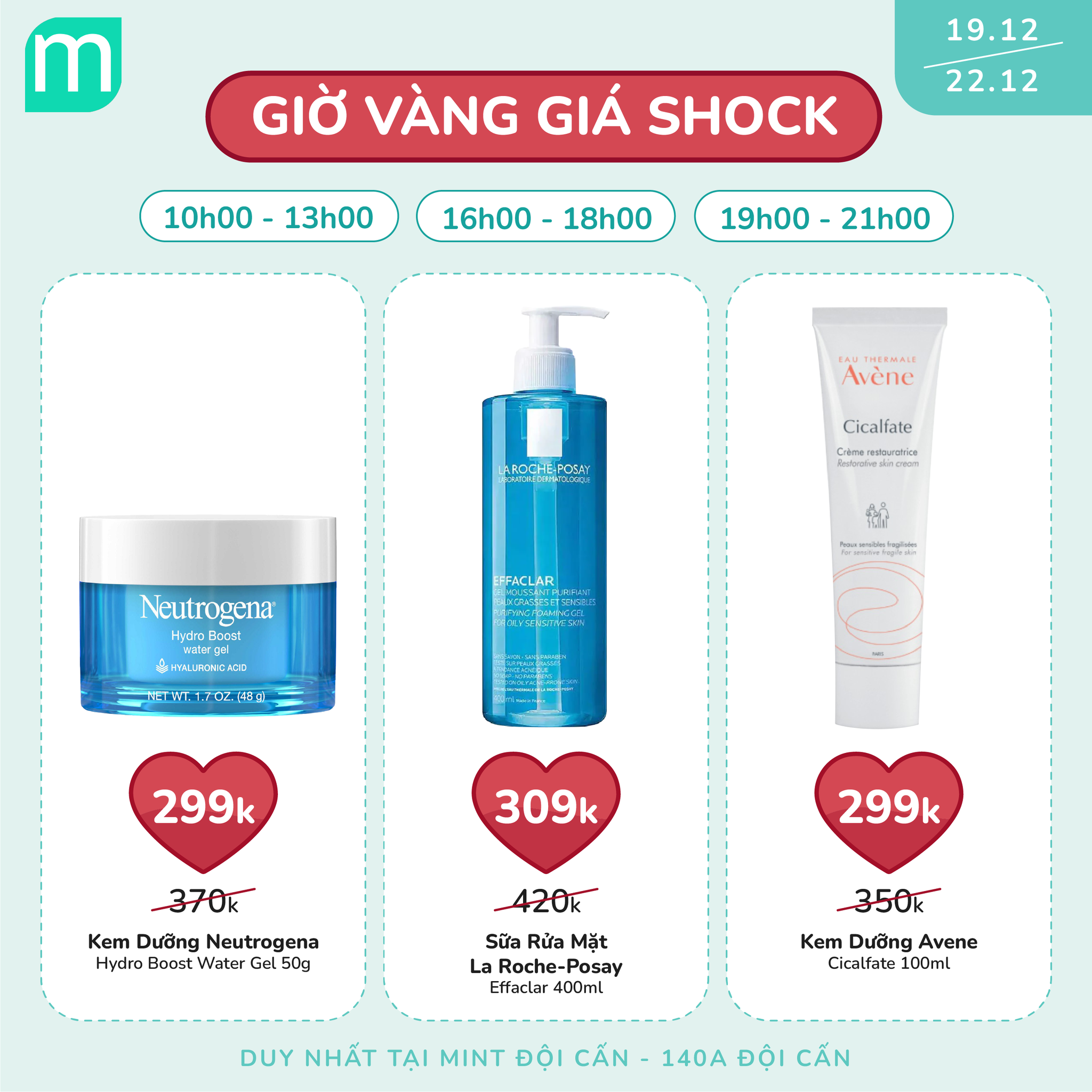 DEAL GIỜ VÀNG GIÁ SHOCK Tại Mint Đội Cấn 