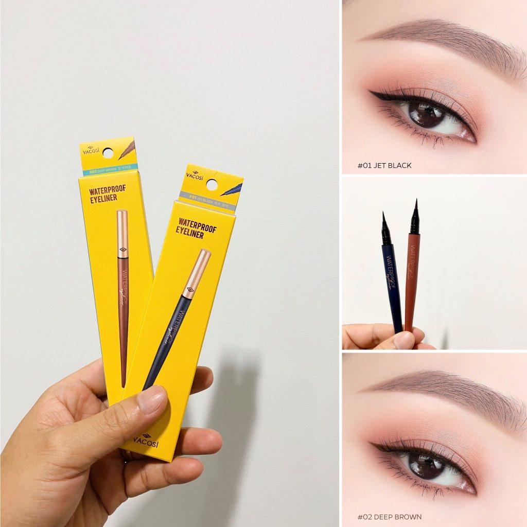 Kẻ Mắt Nước Vacosi Siêu Lì Waterproof Eyeliner