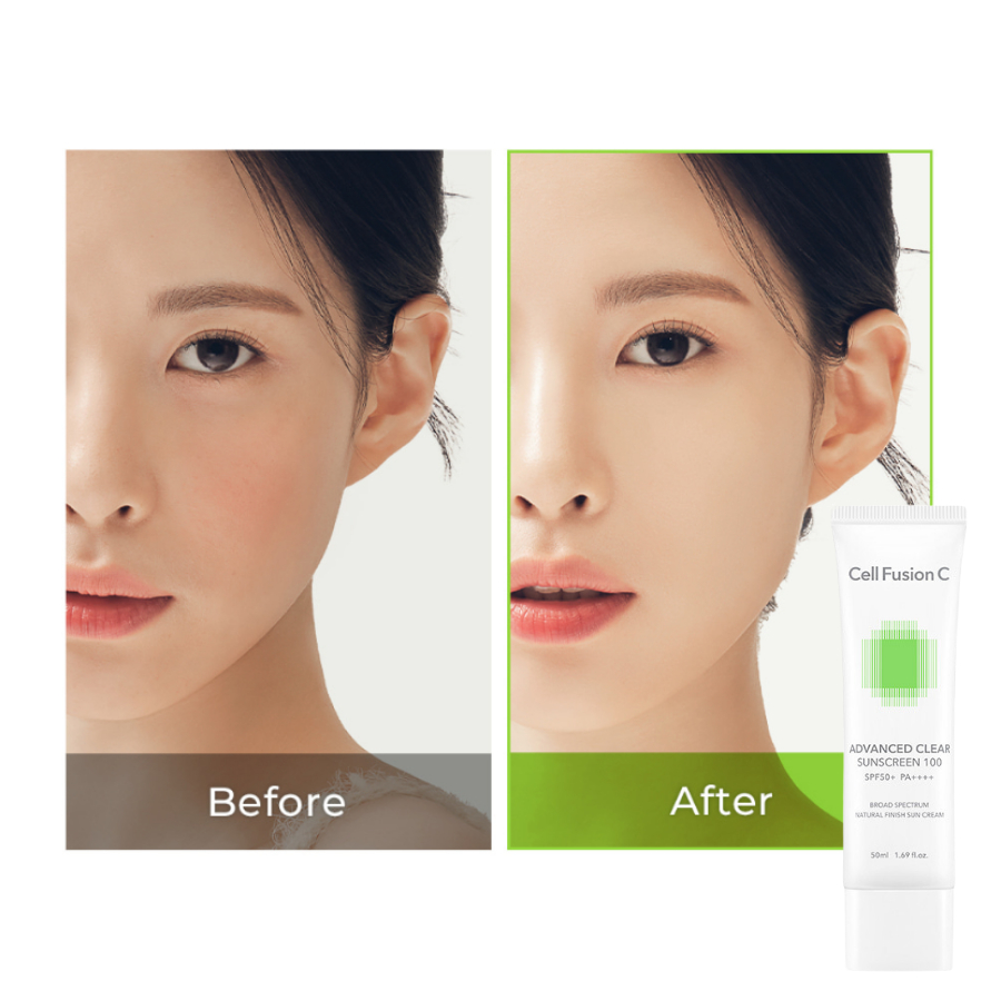 Kem Chống Nắng Cell Fusion C Advanced Clear Sunscreen 100 SPF 50+ PA++++ Kem Chống Nắng Cell Fusion C Advanced Clear Sunscreen 100 SPF 50+ PA++++