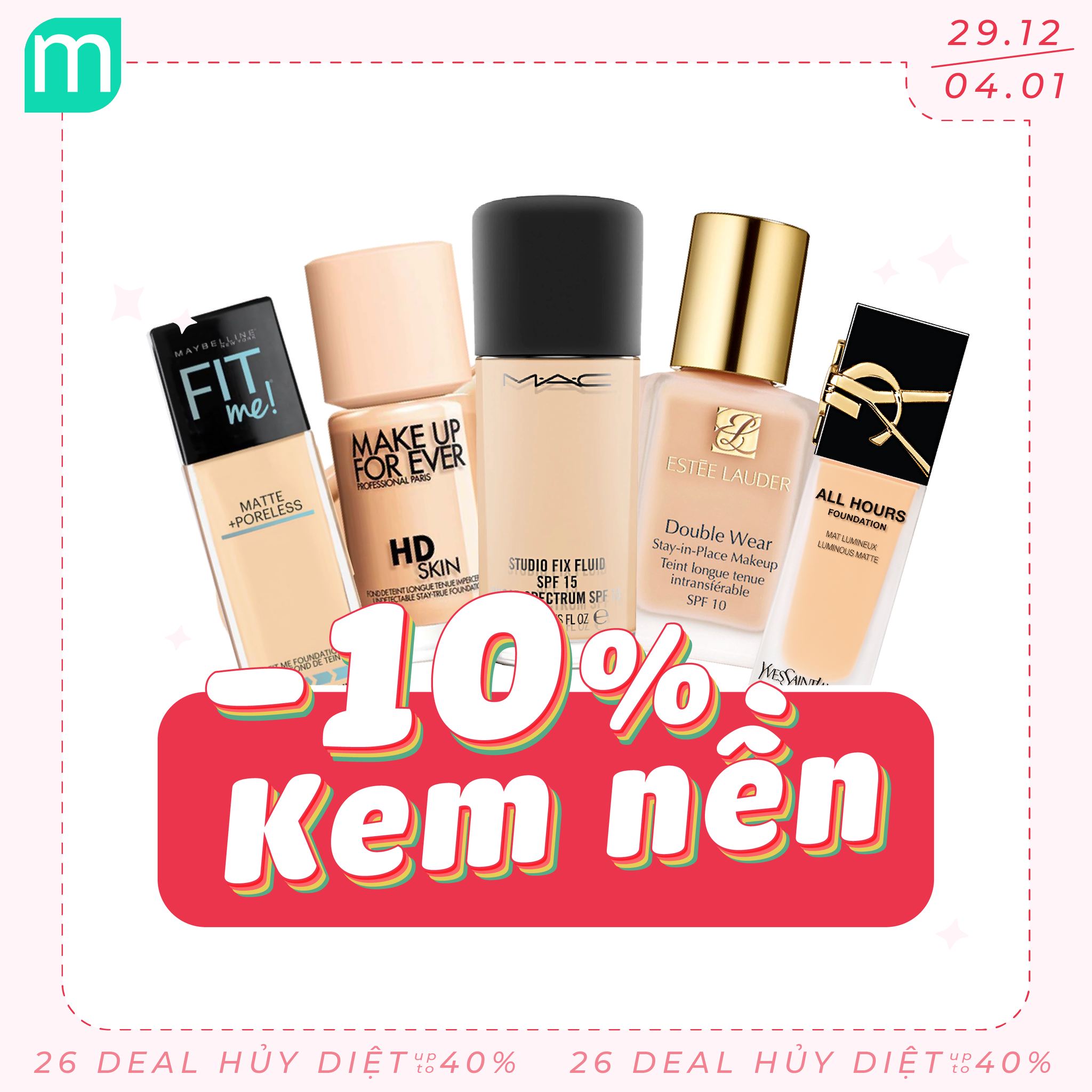 Săn SALE MAKEUP - Sắm Đồ Đầy Ắp