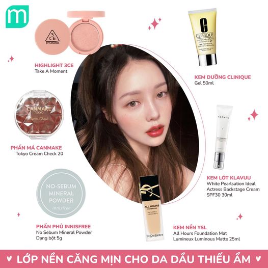 Makeup Cho Da Dầu Thiếu Ẩm Ngày Đông