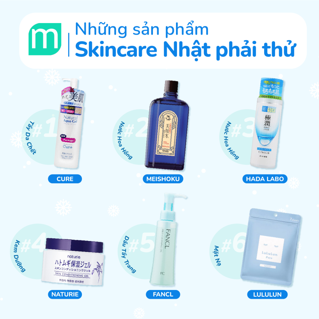 Những Sản Phẩm Skincare Nhật Nhất Định Phải Thử