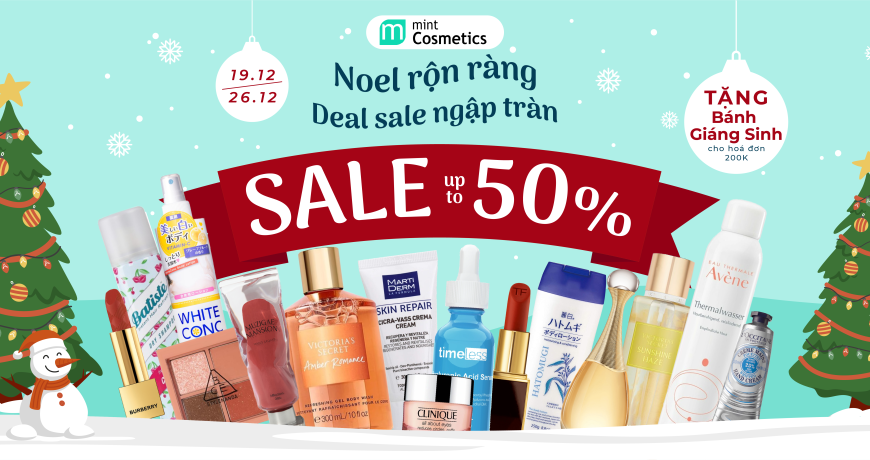Noel Rộn Ràng – Deal Sale Ngập Tràn – SALE UPTO 50% Noel Rộn Ràng – Deal Sale Ngập Tràn – SALE UPTO 50%