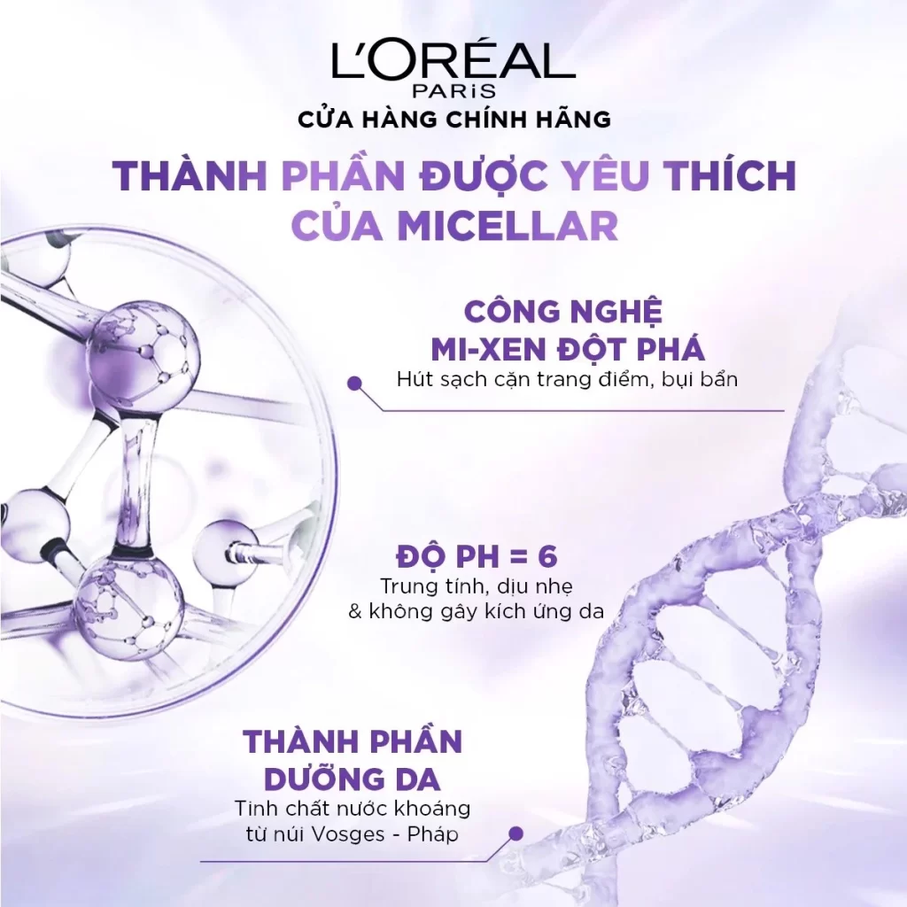 Nước Tẩy Trang Loreal Revitalift HA 400ml