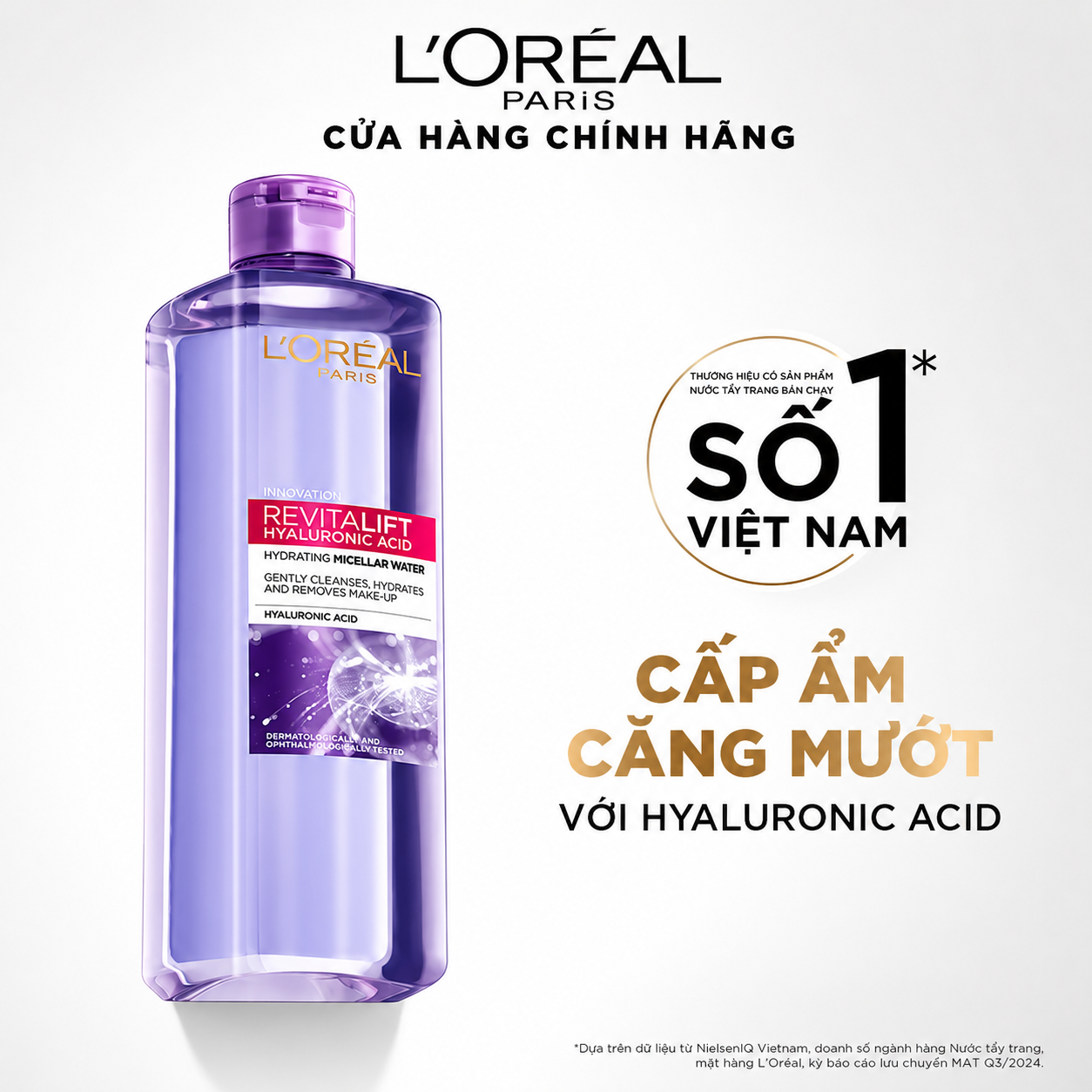 Nước Tẩy Trang Loreal Revitalift HA 400ml