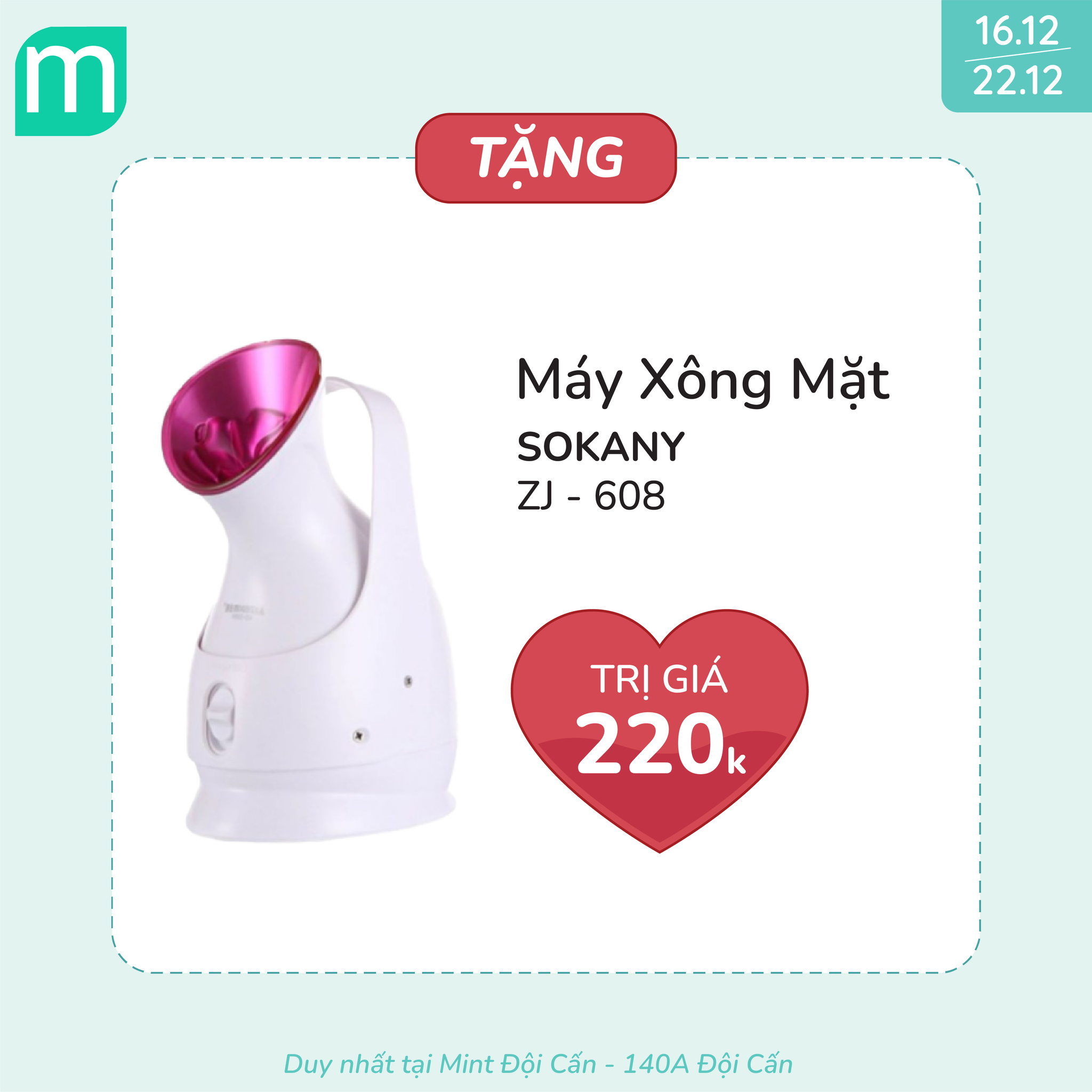 Từng Bừng Khai Trương Mint Đội Cấn - Ngập Tràn Ưu Đãi Khủng
