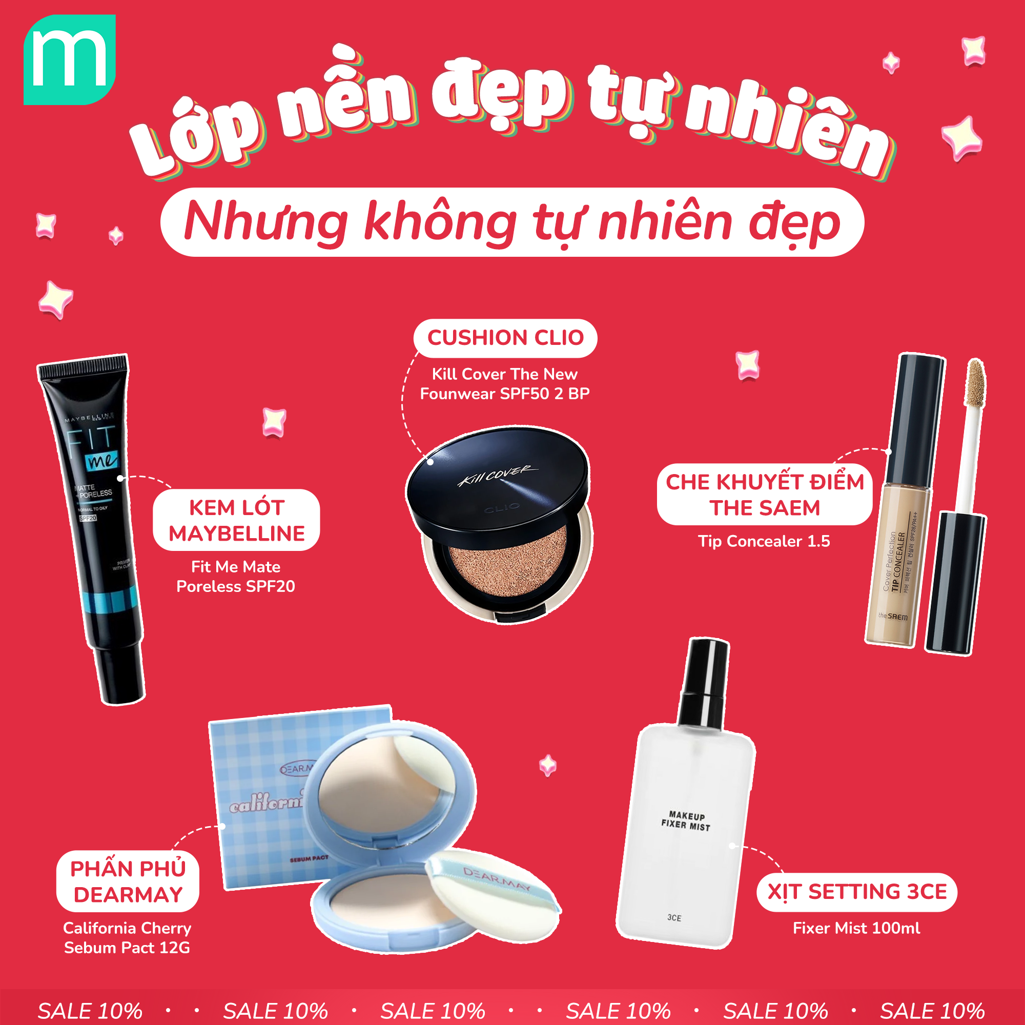 Routine Makeup Cho Lớp Nền Đẹp Tự Nhiên