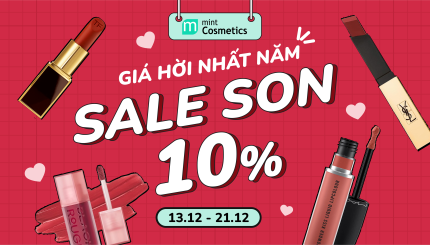 SALE SON 10% - GIÁ HỜI NHẤT NĂM